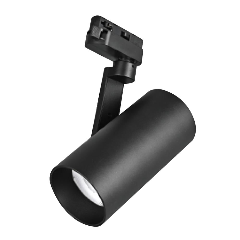 Foco LED para Riel 30W con Control de Temperatura Negro Mate — Bp — BP