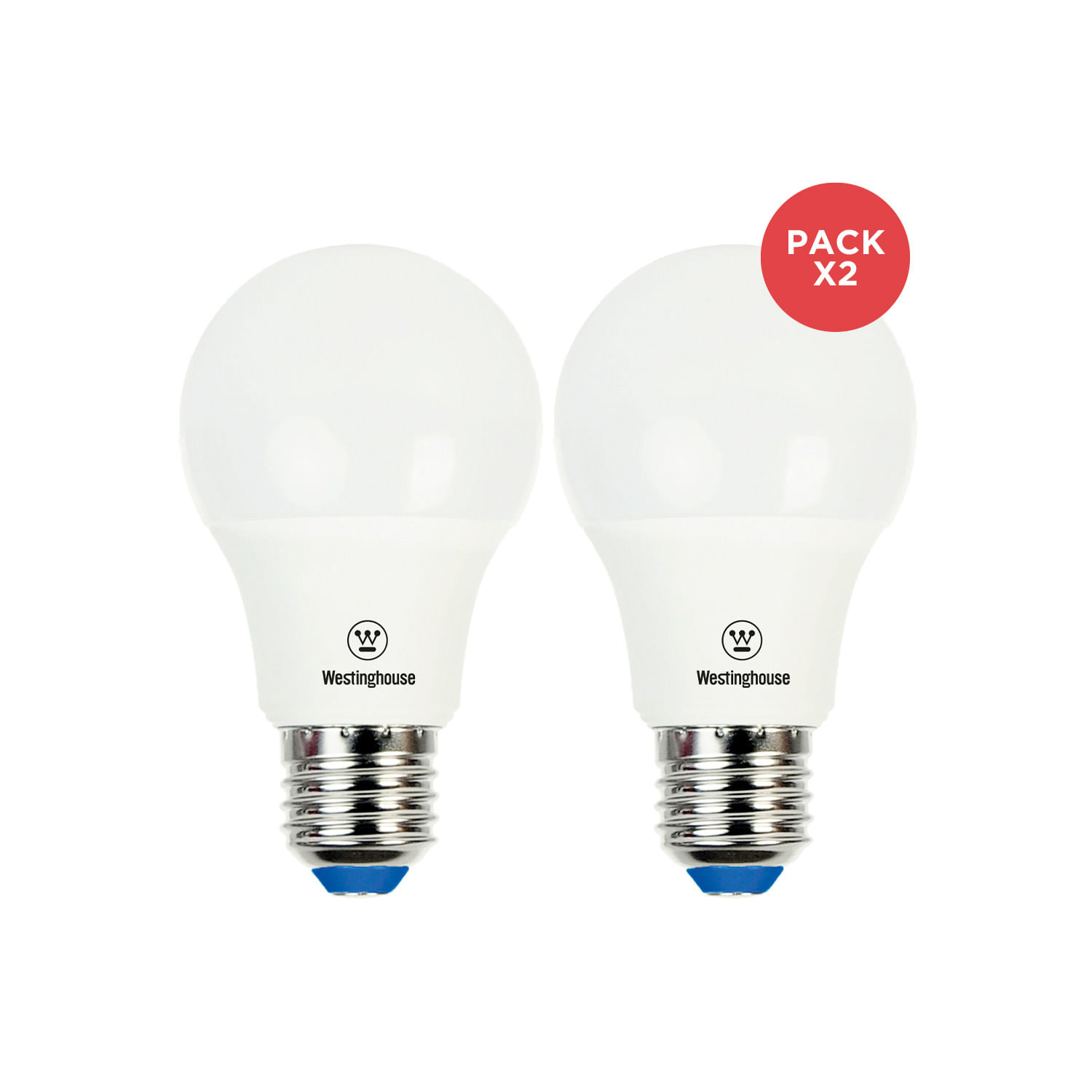 Pack 2× Ampolleta LED A60 11W 6500K E27 AM203008450 — Westinghouse