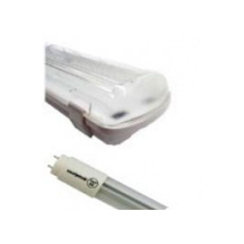 Canoa Estanca Para Tubo Led 2X18W — BP