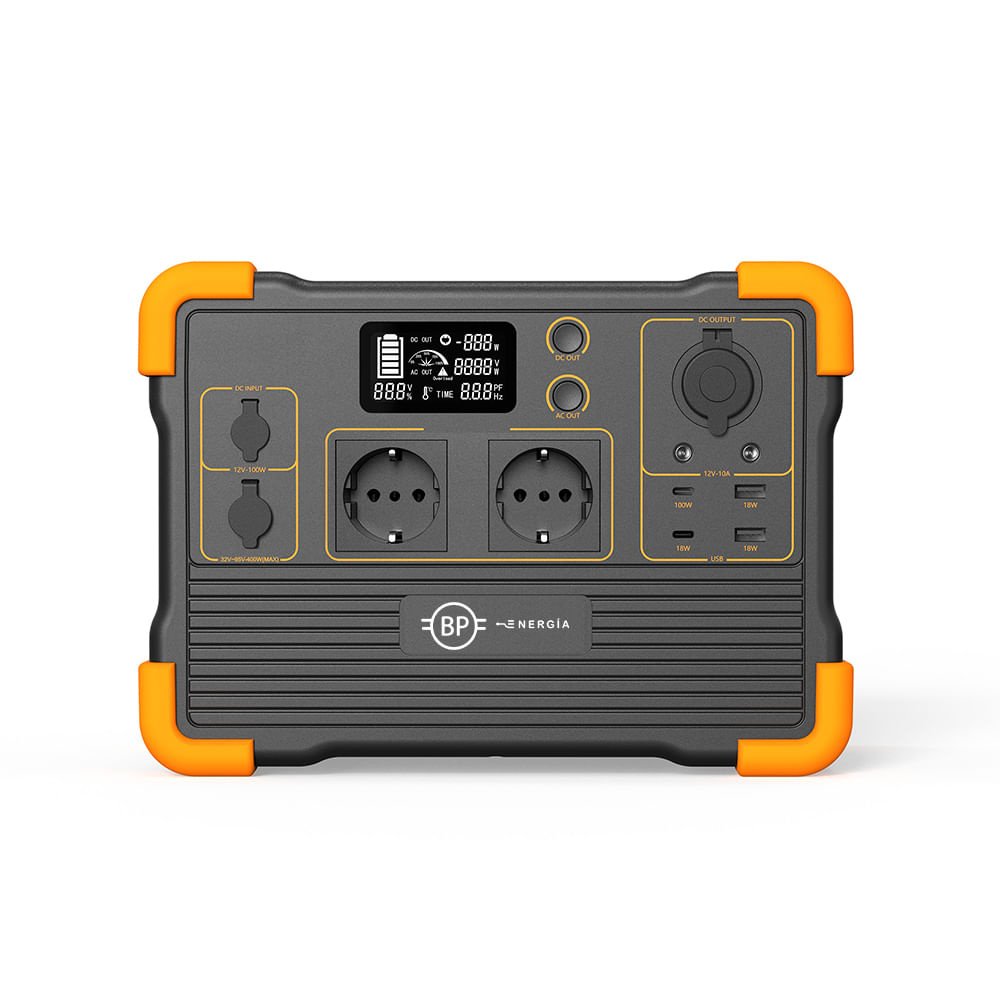 Estación de Energía Recargable 1200W-932Wh — BP-Energía — BP-Energía