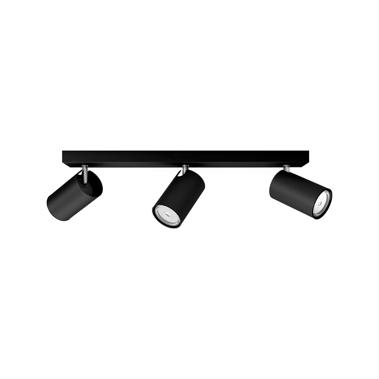 Foco Sobrepuesto Cielo / Muro Kosipo Triple Dirigible (sin Ampolleta GU10) — Philips — Philips