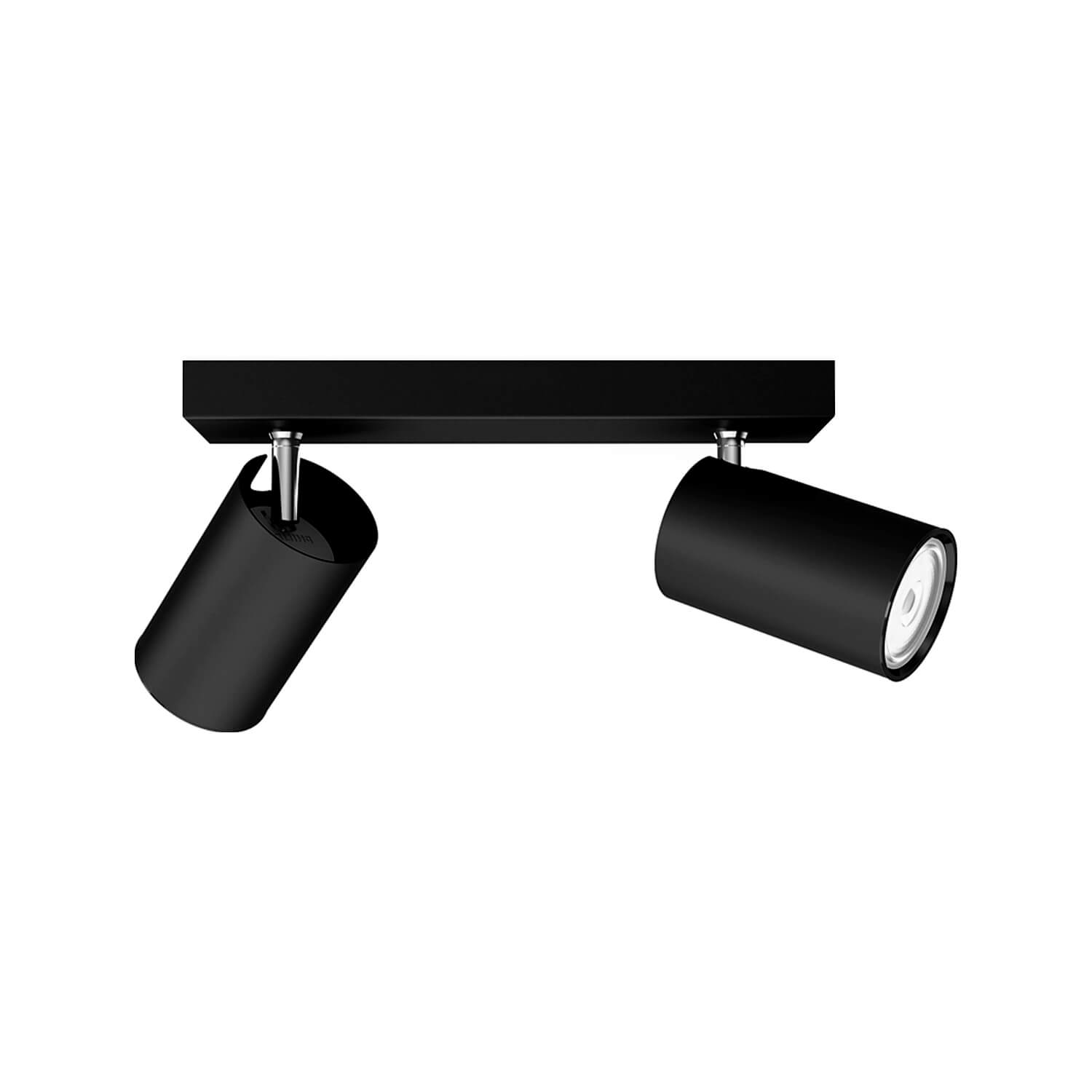 Foco Sobrepuesto Cielo / Muro Kosipo Doble Dirigible (sin Ampolleta GU10) — Philips — Philips