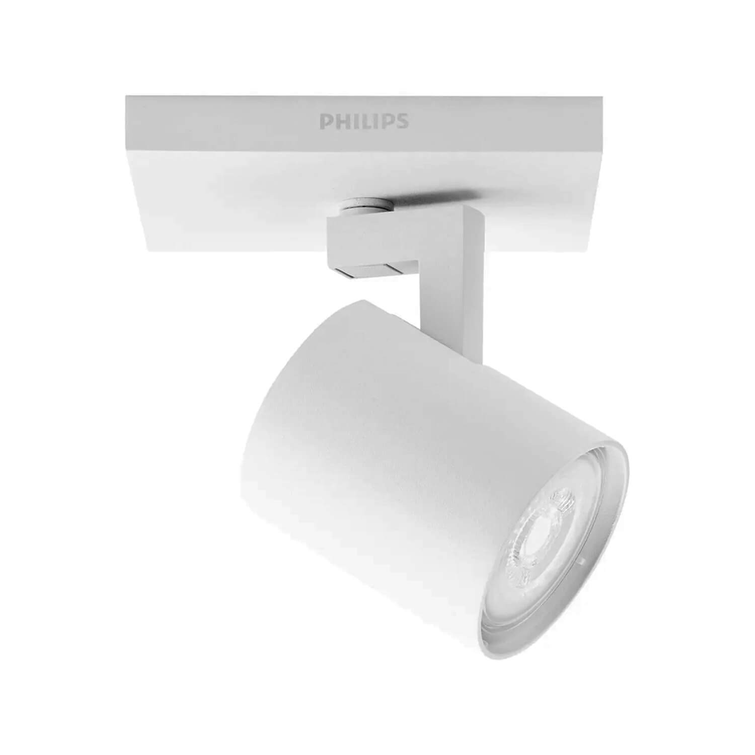 Foco Sobrepuesto Cielo / Muro Neiro Simple Dirigible (sin Ampolleta GU10) — Philips — Philips