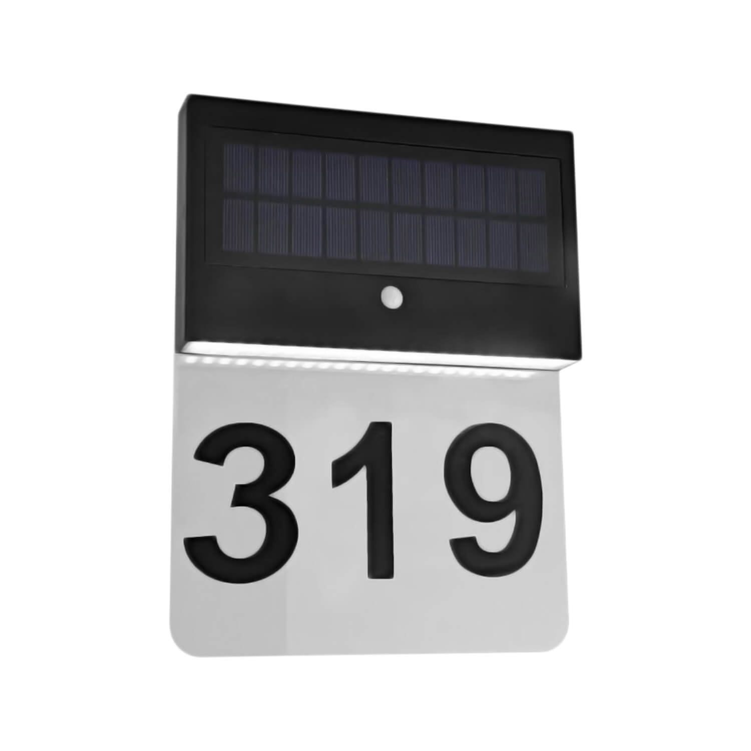 ApliquÉ Muro con Números y Letras y Sensor 8M Max Switch On/off 2W IP54