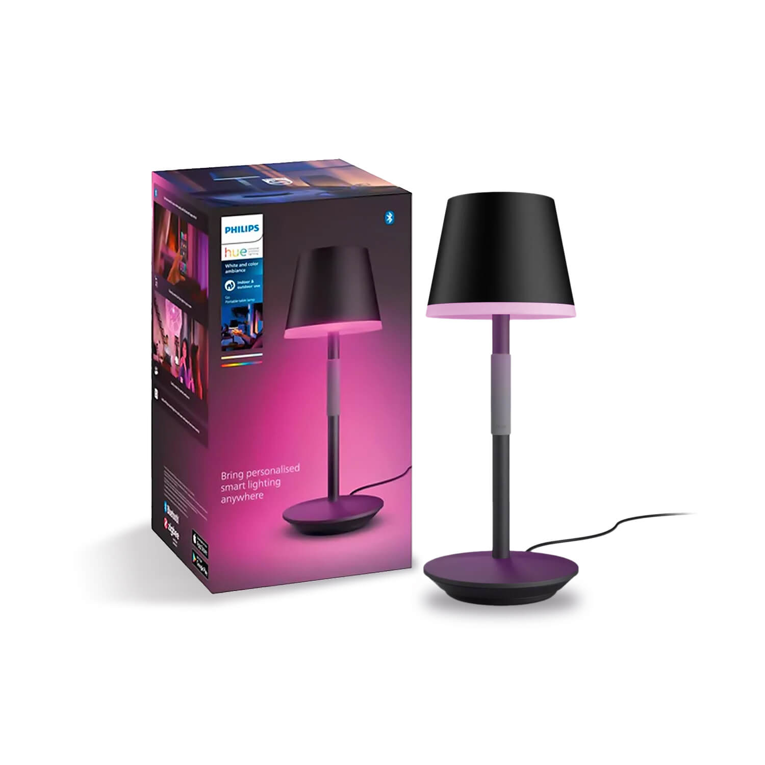 Lámpara Portátil Hue Go 6W RGB — Philips — Philips