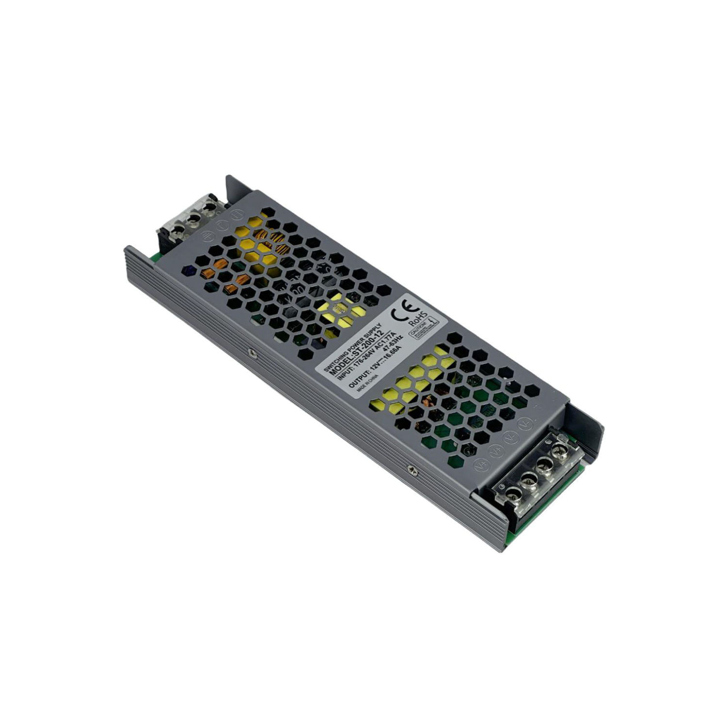 Fuente de Poder Slim 200W 12V 16.7A