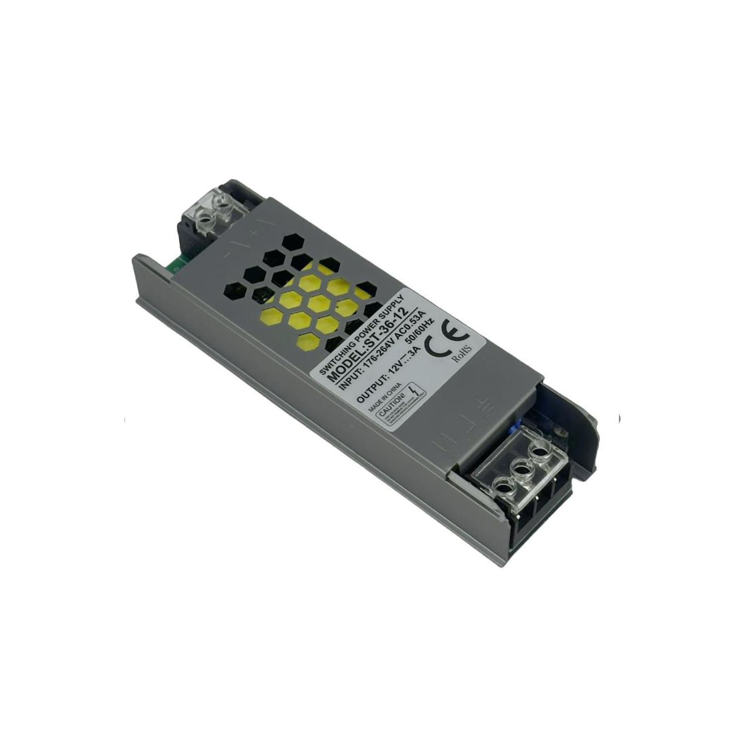 Fuente de Poder Slim 36W 12V 3A