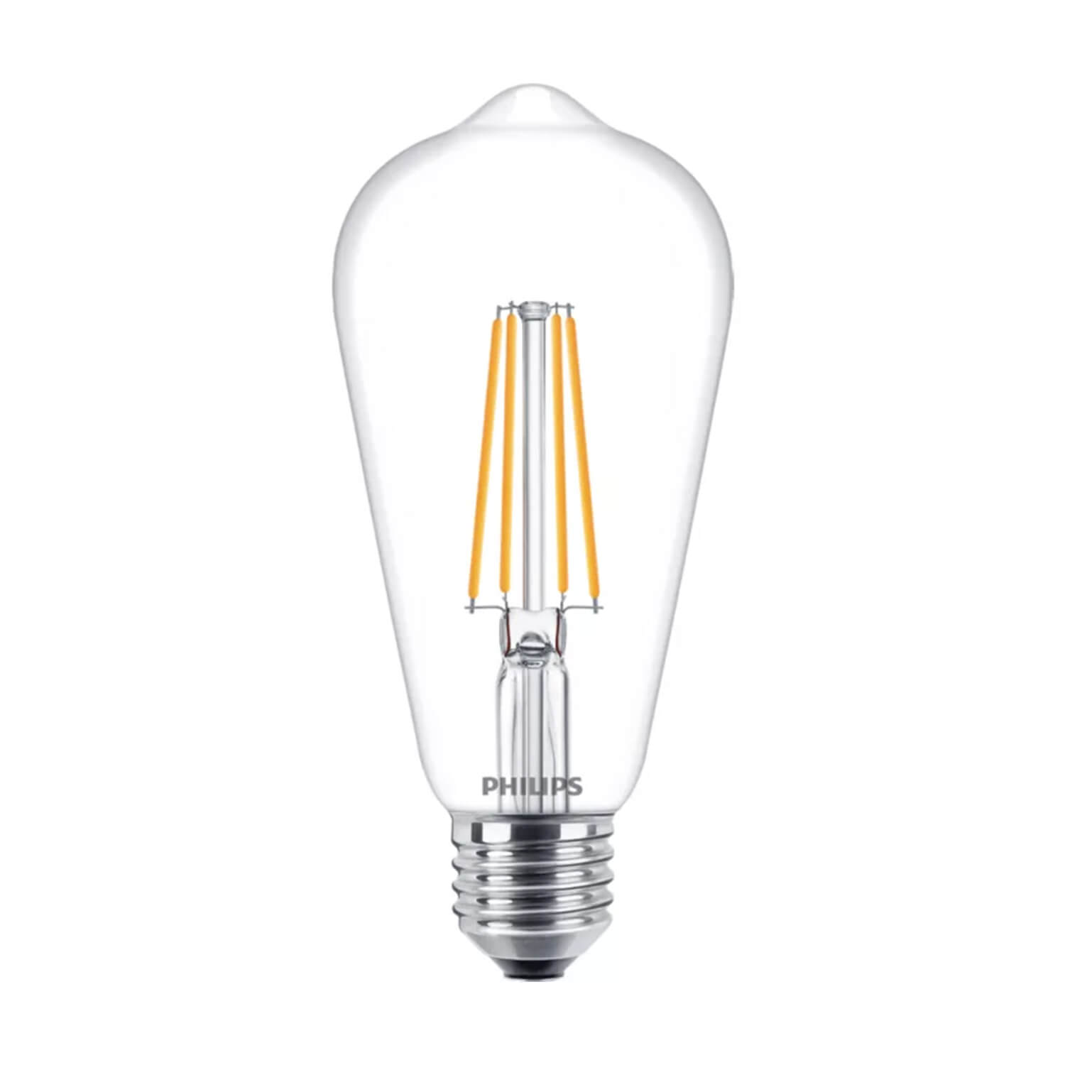 Ampolleta LED ST64 Filamento 60W 3000K E27 N10101527 Philips — Philips