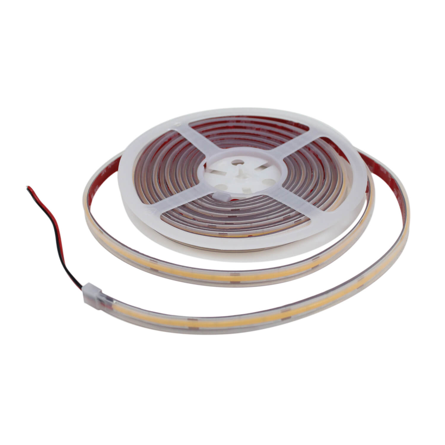 Cinta COB 12W/M Luz Cálida DC 12V Continua IP65