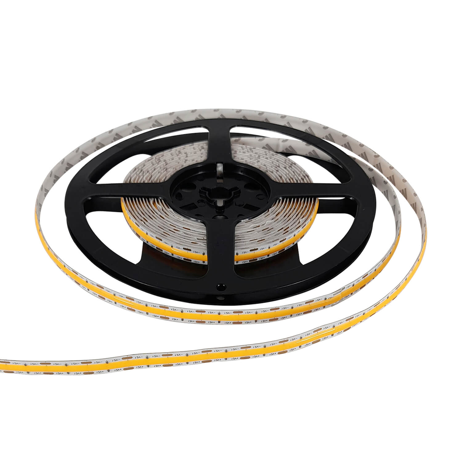 Cinta COB 12W/M Luz Cálida 12V (5 Metros)