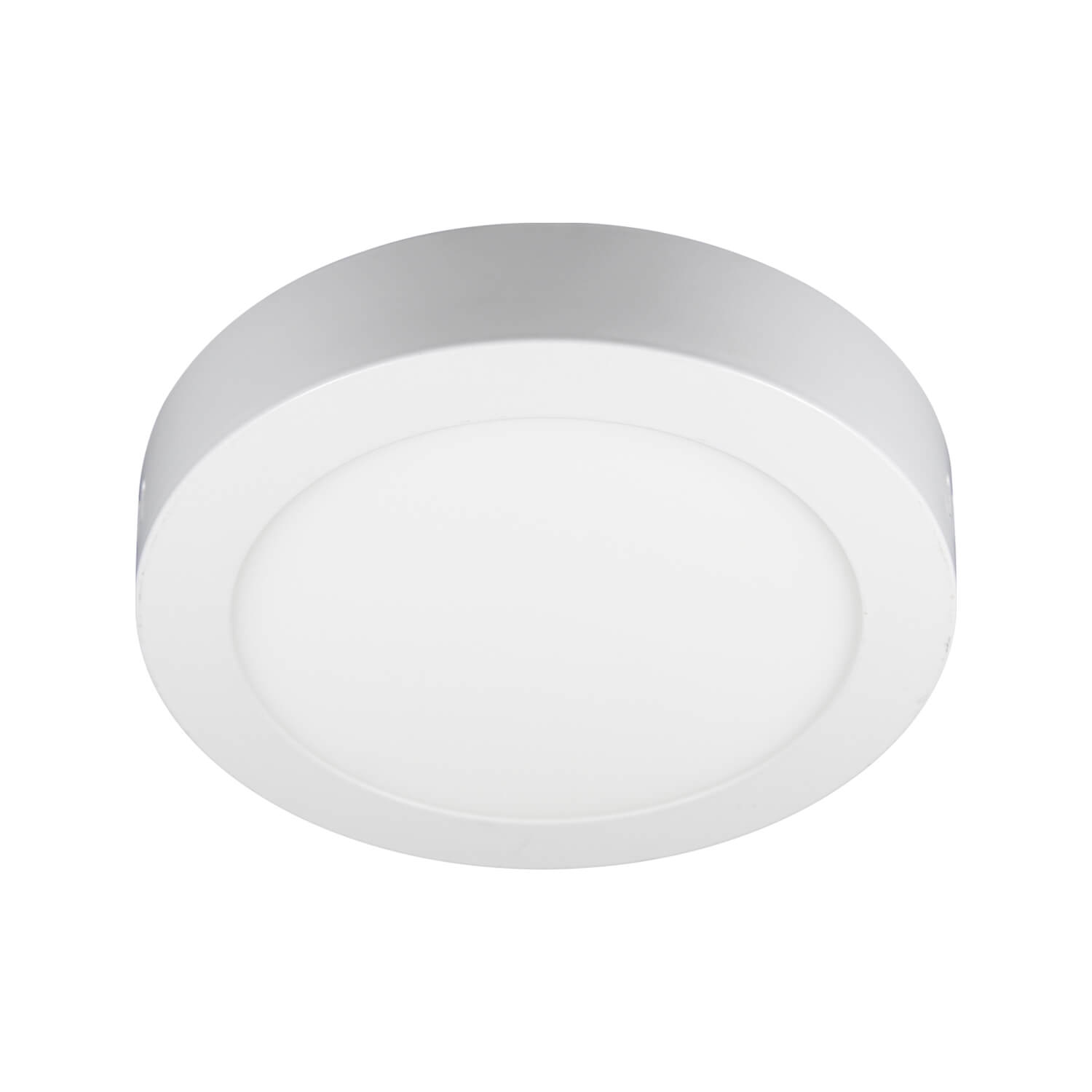 Plafón Alum Redondo 12W Luz Cálida IP20 Ø16.2x3.4cm
