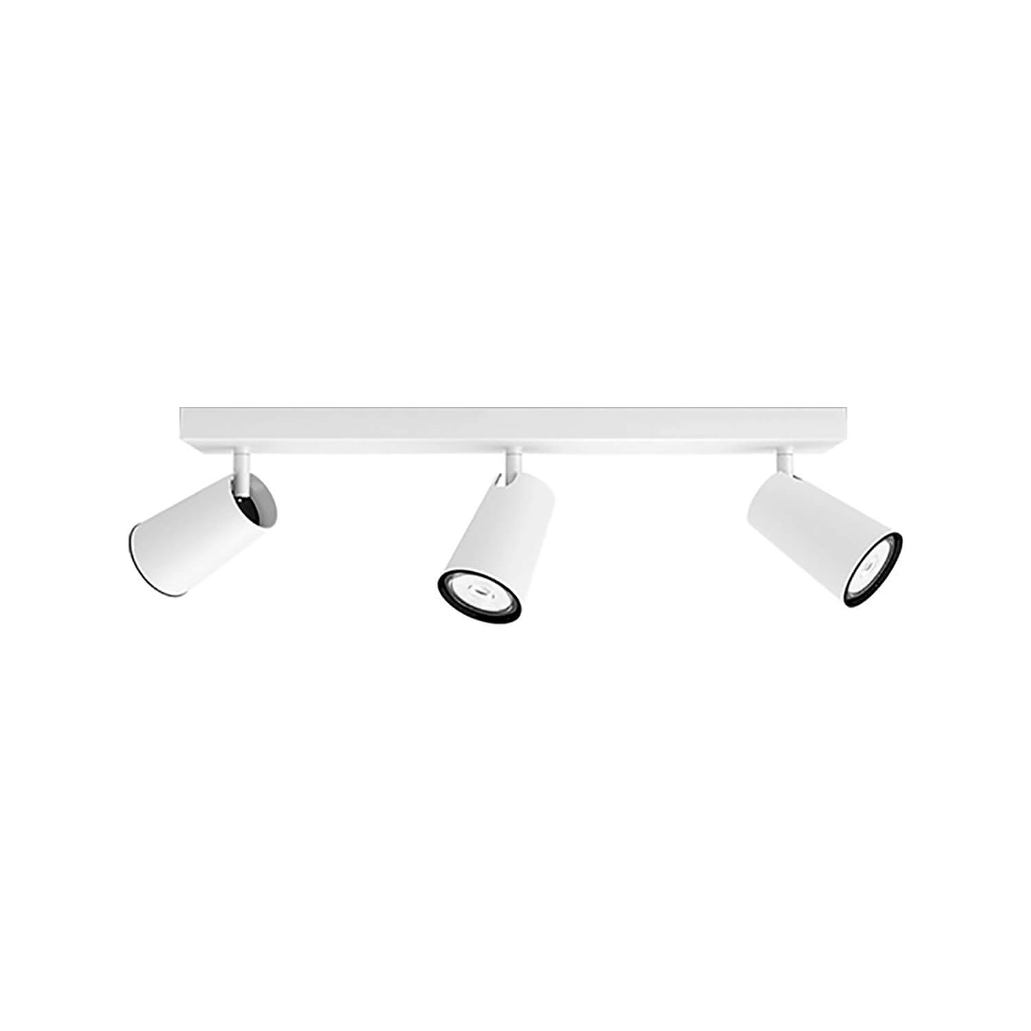 Foco Sobrepuesto Cielo / Muro Paisley Triple Dirigible (sin Ampolleta GU10) — Philips — Philips