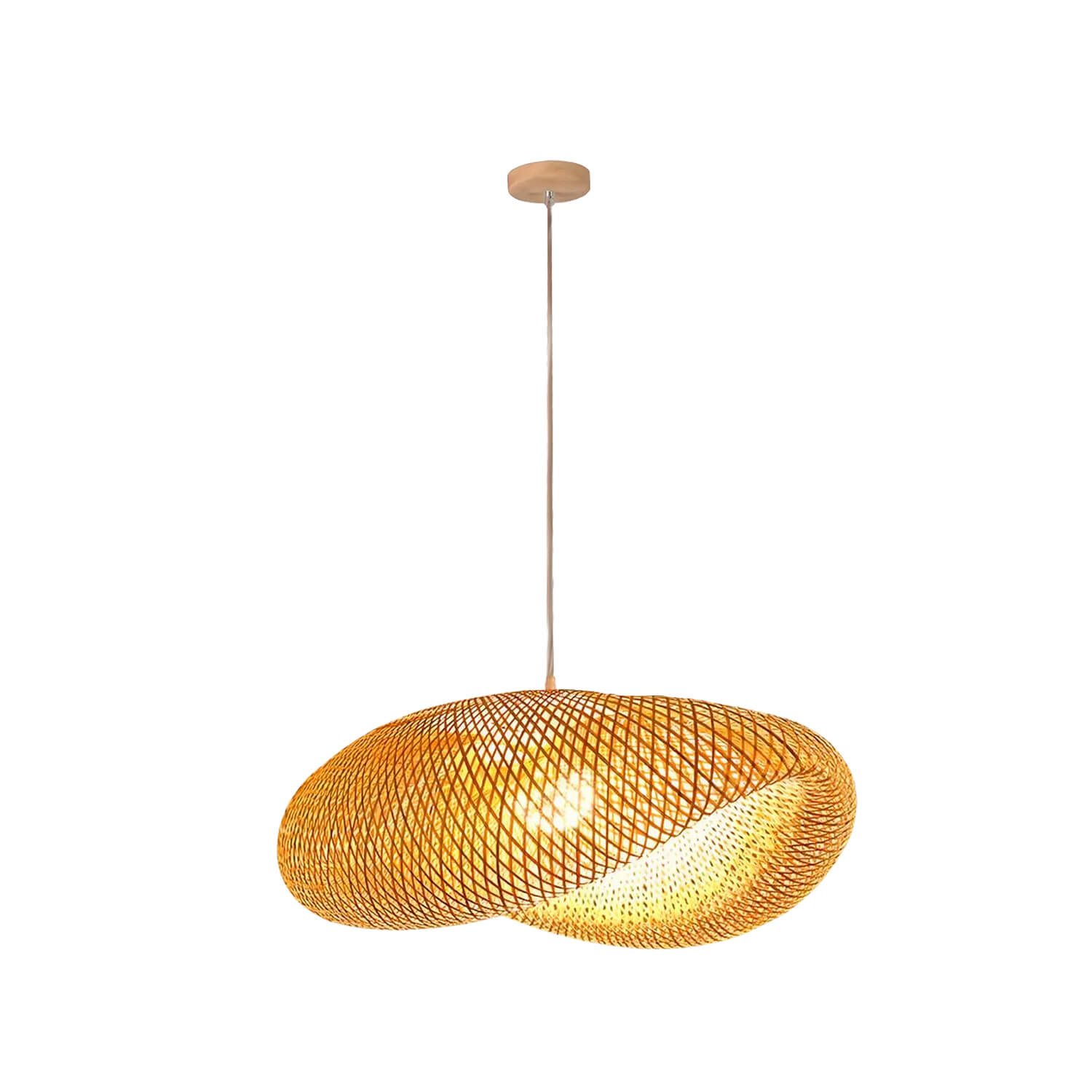 Lámpara Colgante Bamboo Fortune Mediana