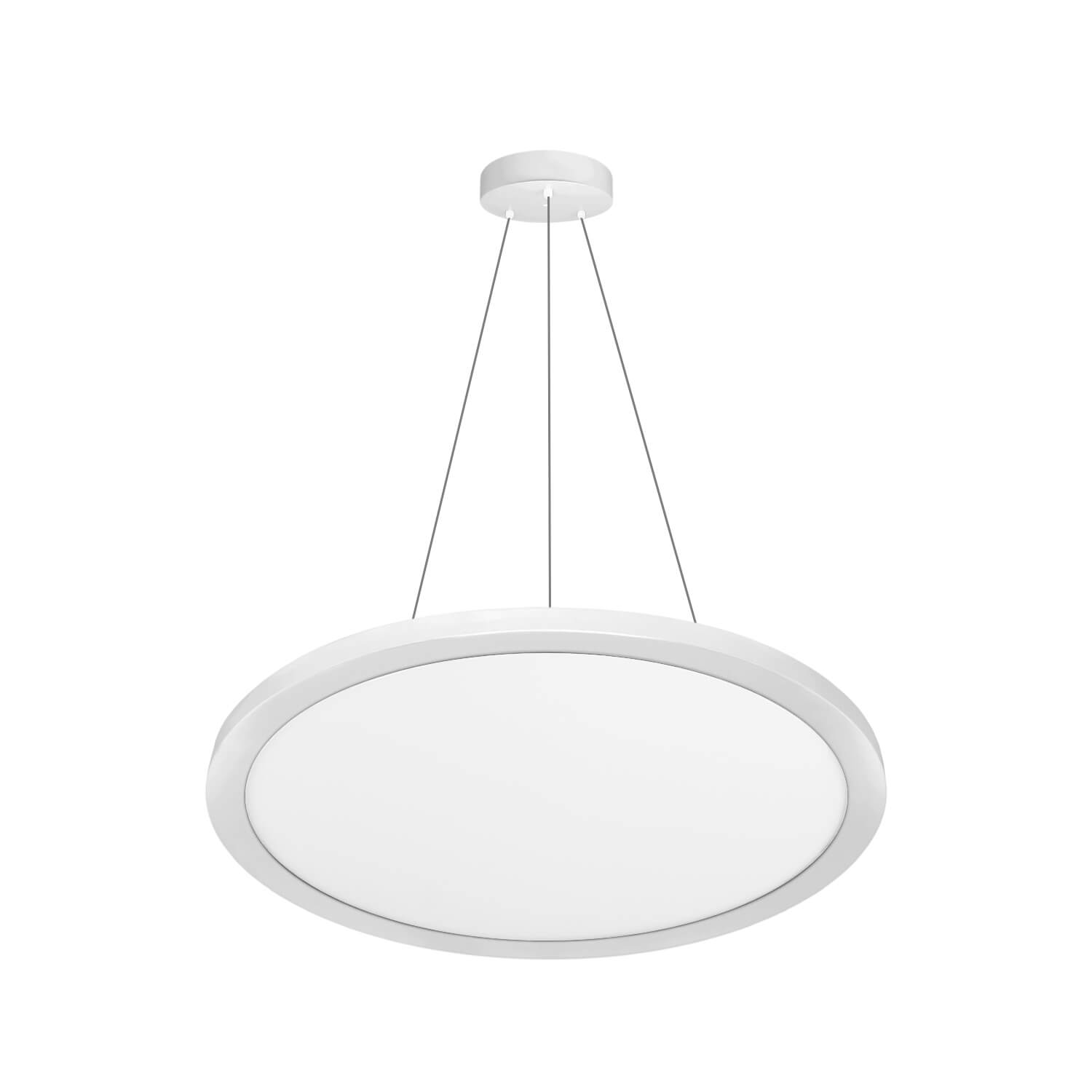 Plafón Colgante Redondo 40W Luz Cálida a Fría (CCT) Ø50x2.5cm