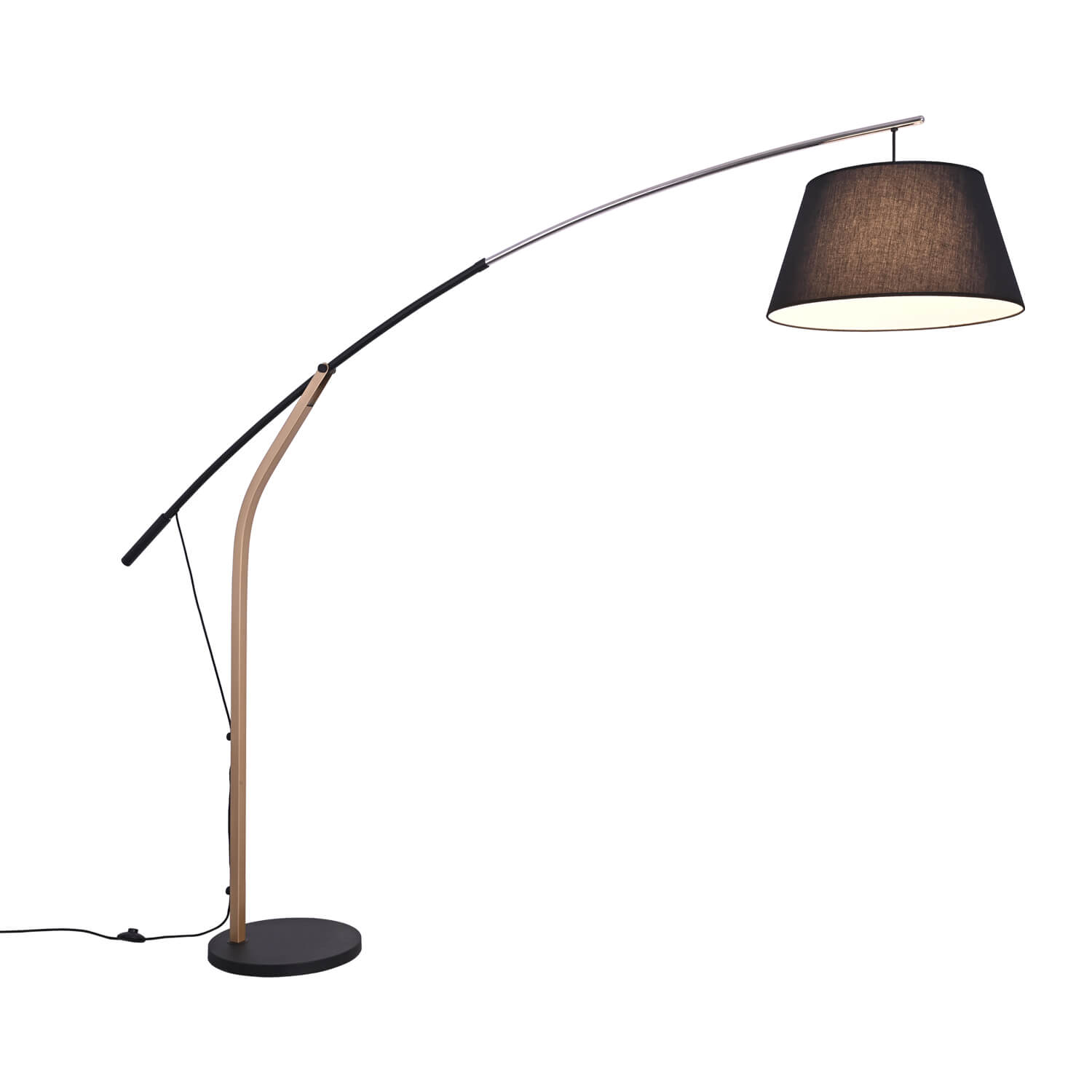 Lámpara de Pie Tor Dorada 10.5W Luz Cálida