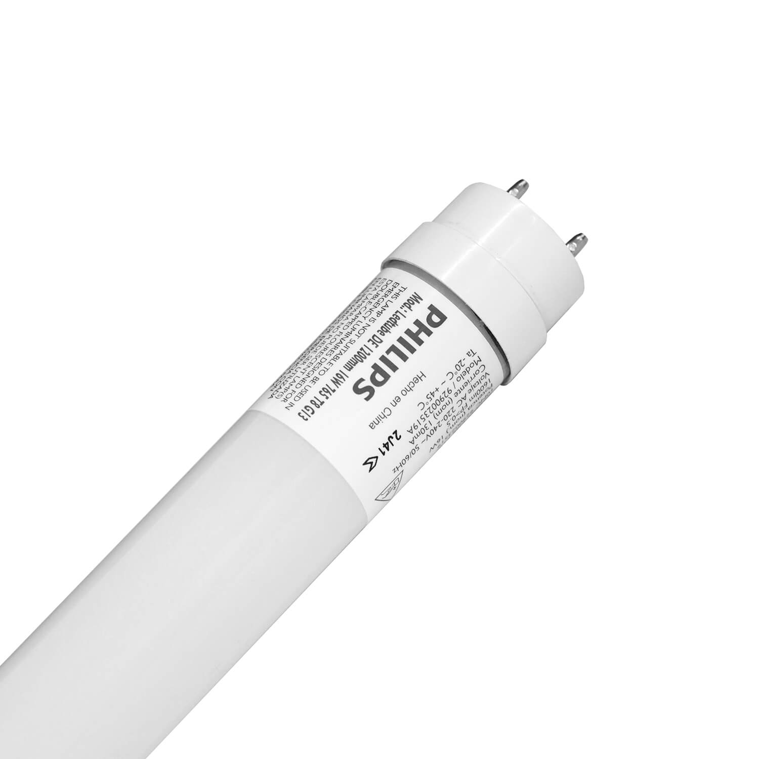 Tubo Ecofit T8 120cm 16W Luz Fría — Philips — Philips
