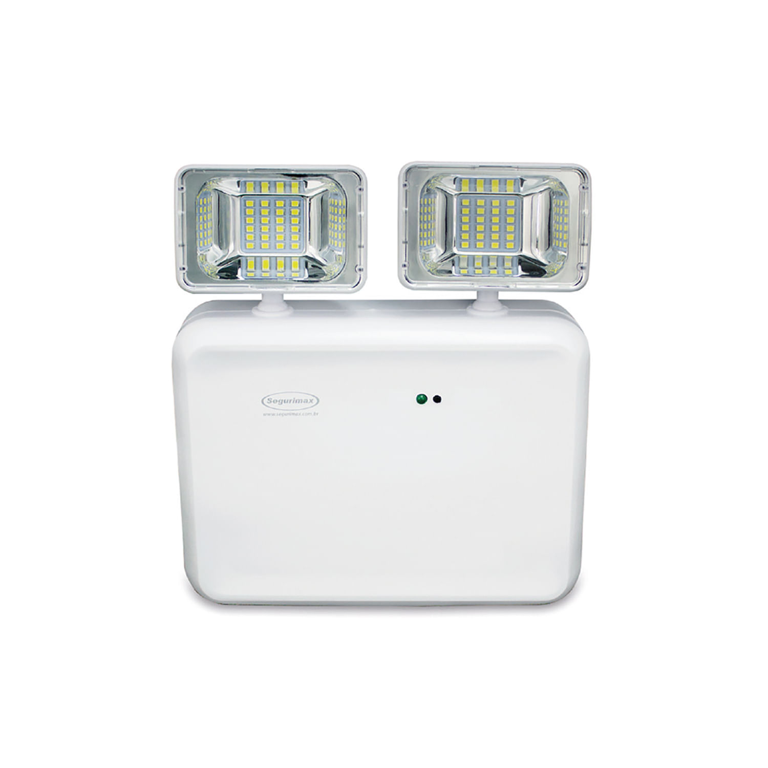 Lámpara de Emergencia 2 Faros 9.6W Luz Fría