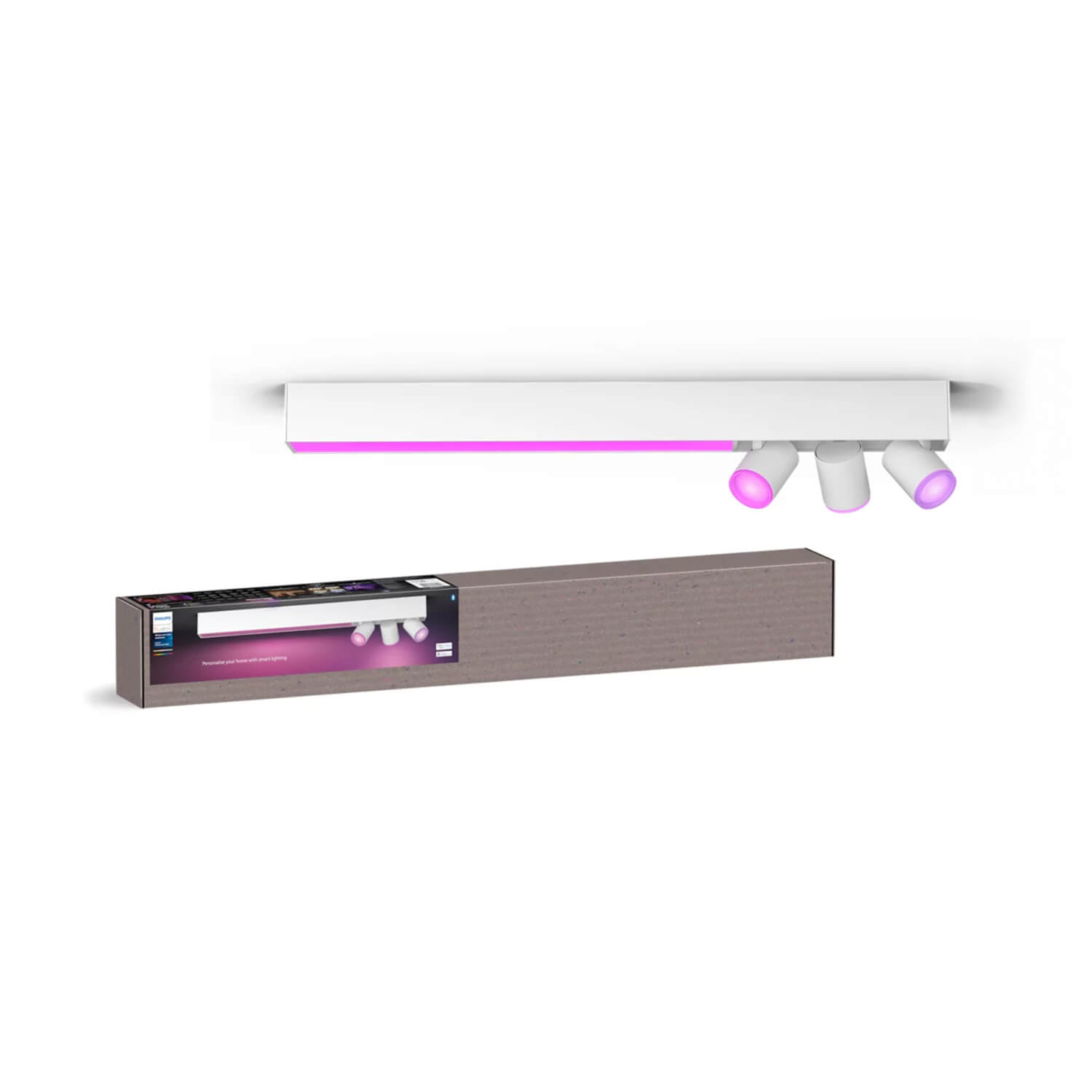 ApliquÉ Hue Centris de Tres Focos 4.2W RGB — Philips — Philips