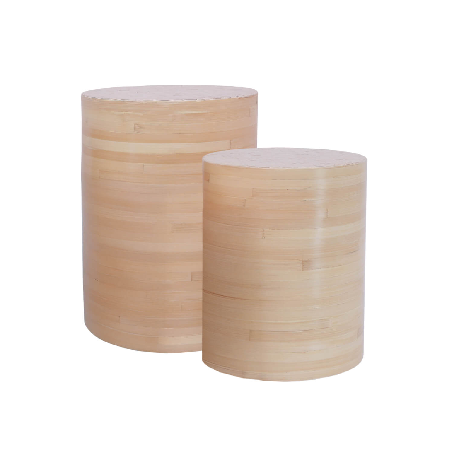 Pouf Cái BambÚ Vietcoo Vietnam Alto + Mediano