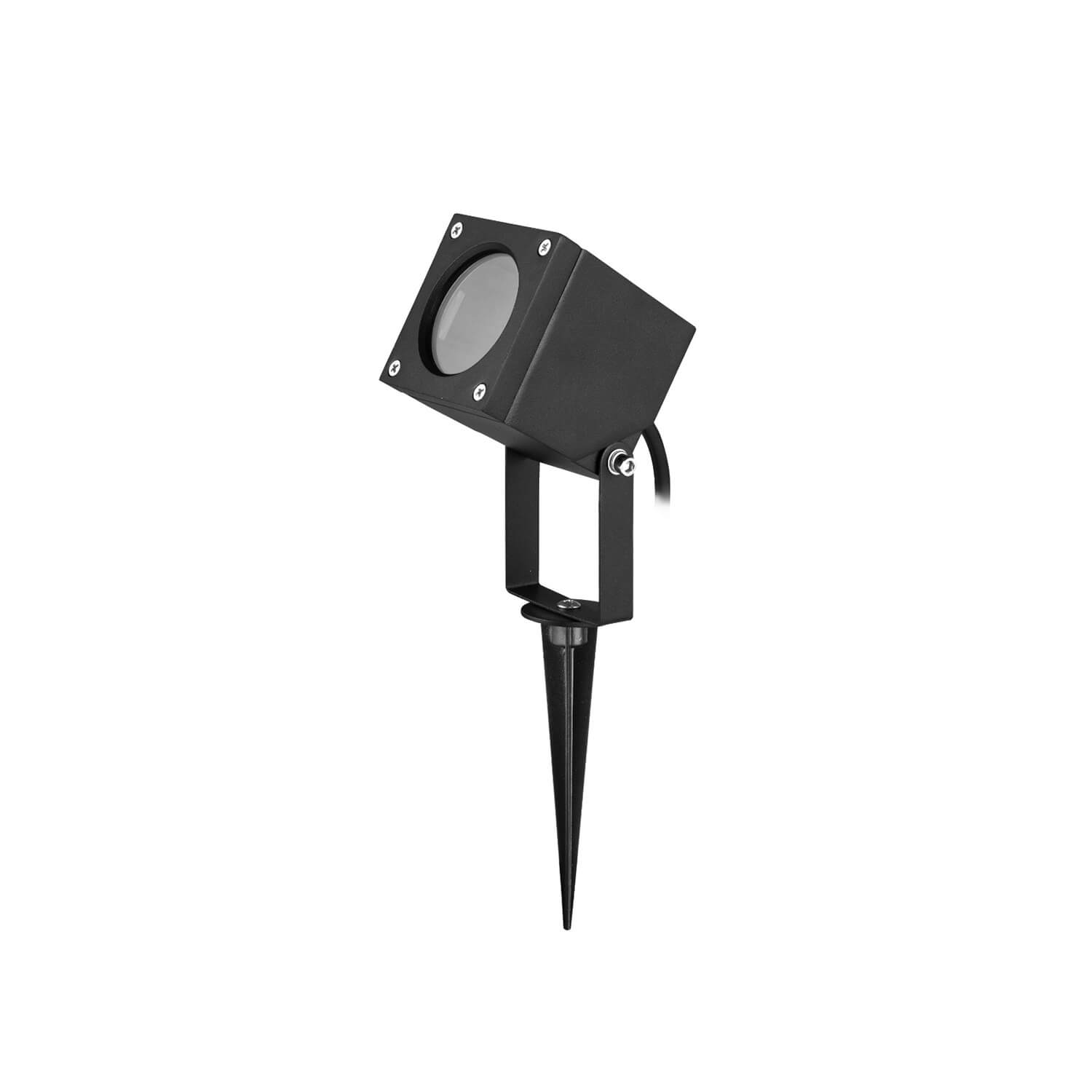 Foco Estaca Cubo IP65 (NO Incluye Ampolleta GU10)