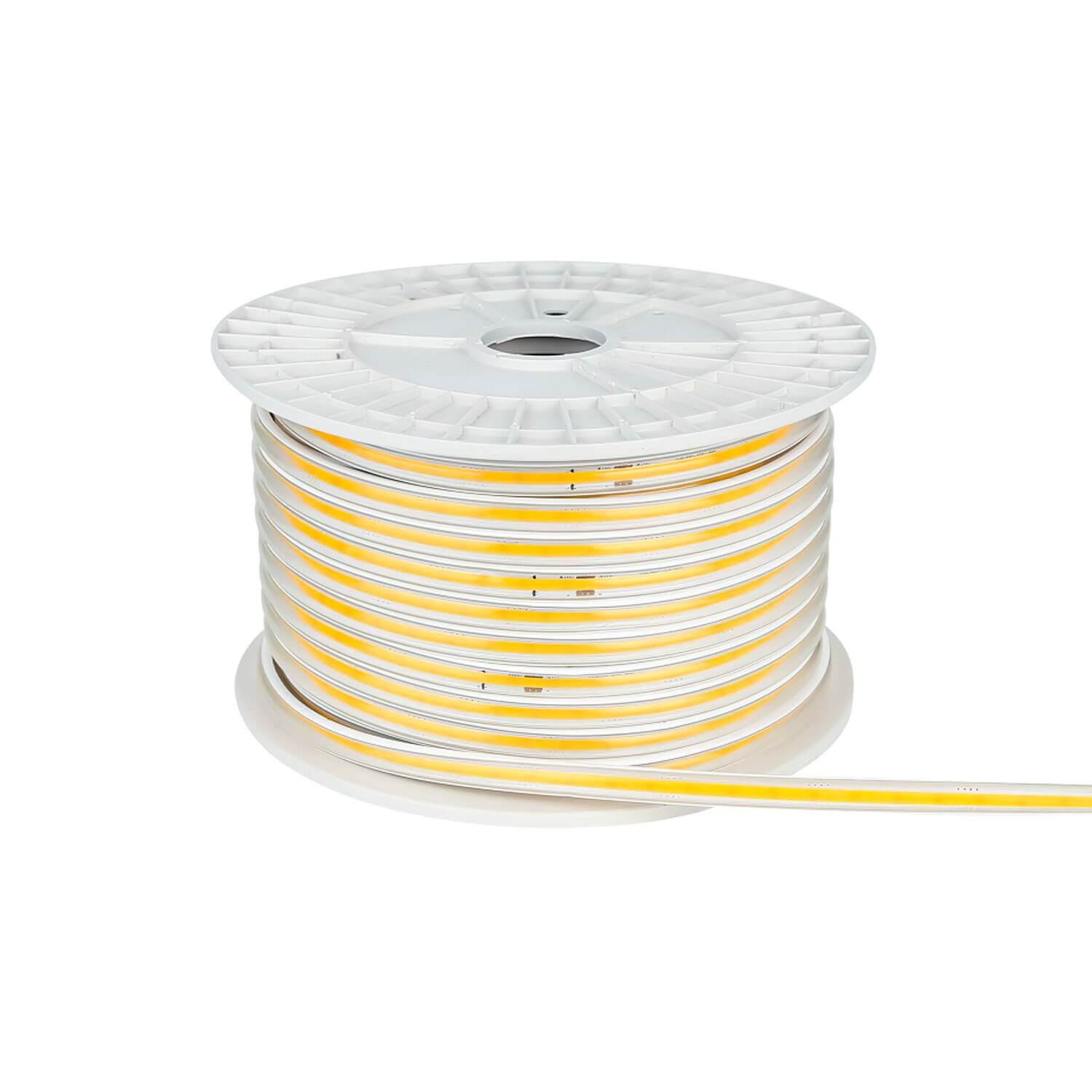 Cinta COB Continua 100M 10W/M Luz Cálida