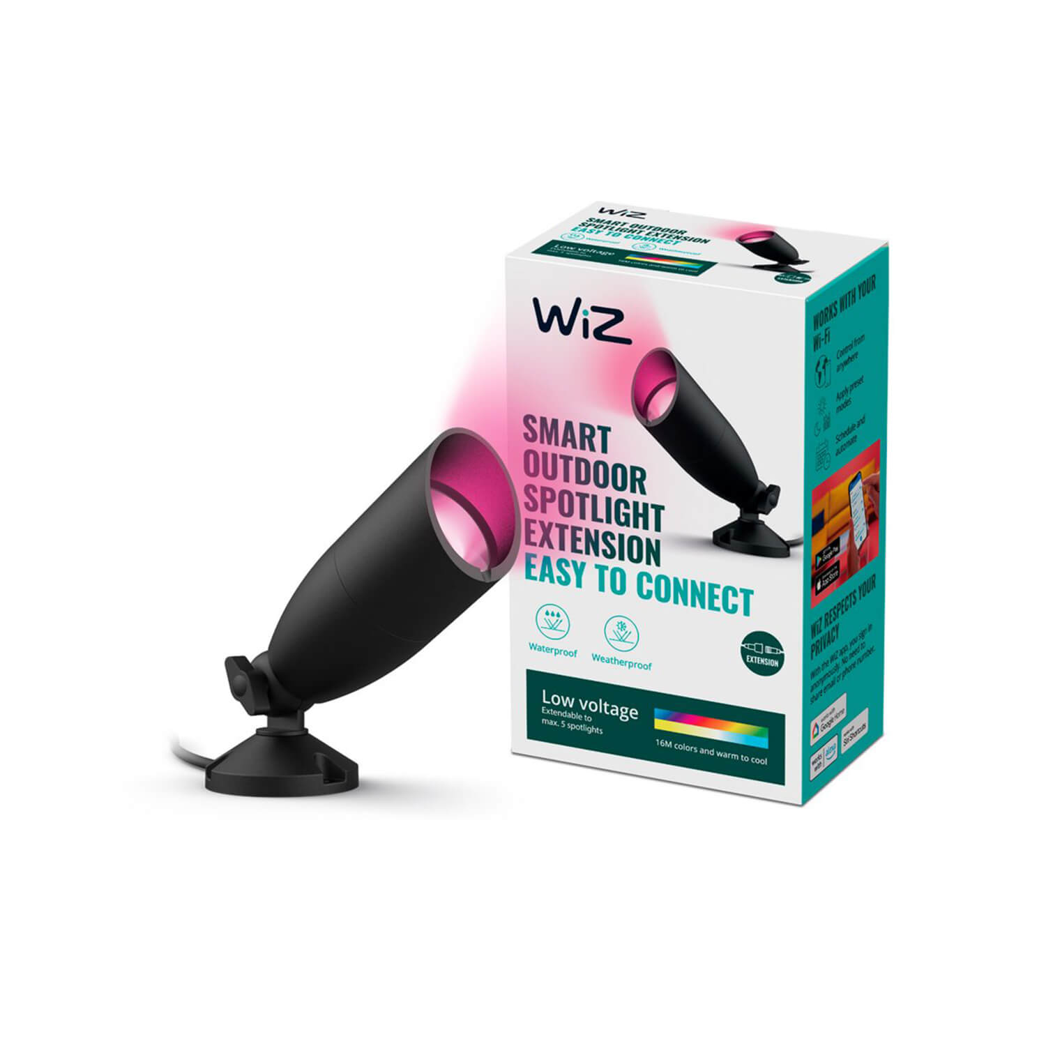Proyector Extensión 4W RGB IP65 — Wiz — Wiz