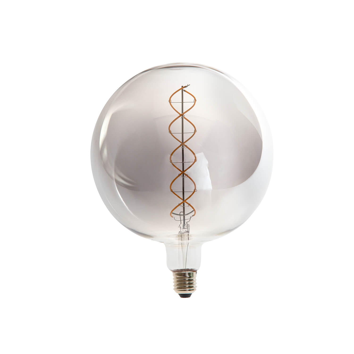 Ampolleta G200 Vintage Gris E27 6W Luz Cálida