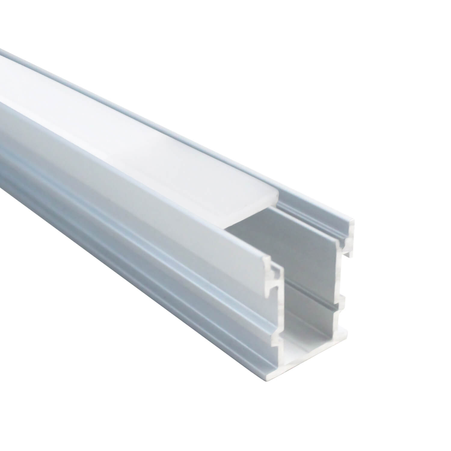 Perfil PARA CINTA RECTANGULAR SOBREPUESTO (2 METROS) IP40 H2.6 2.1x200 CM