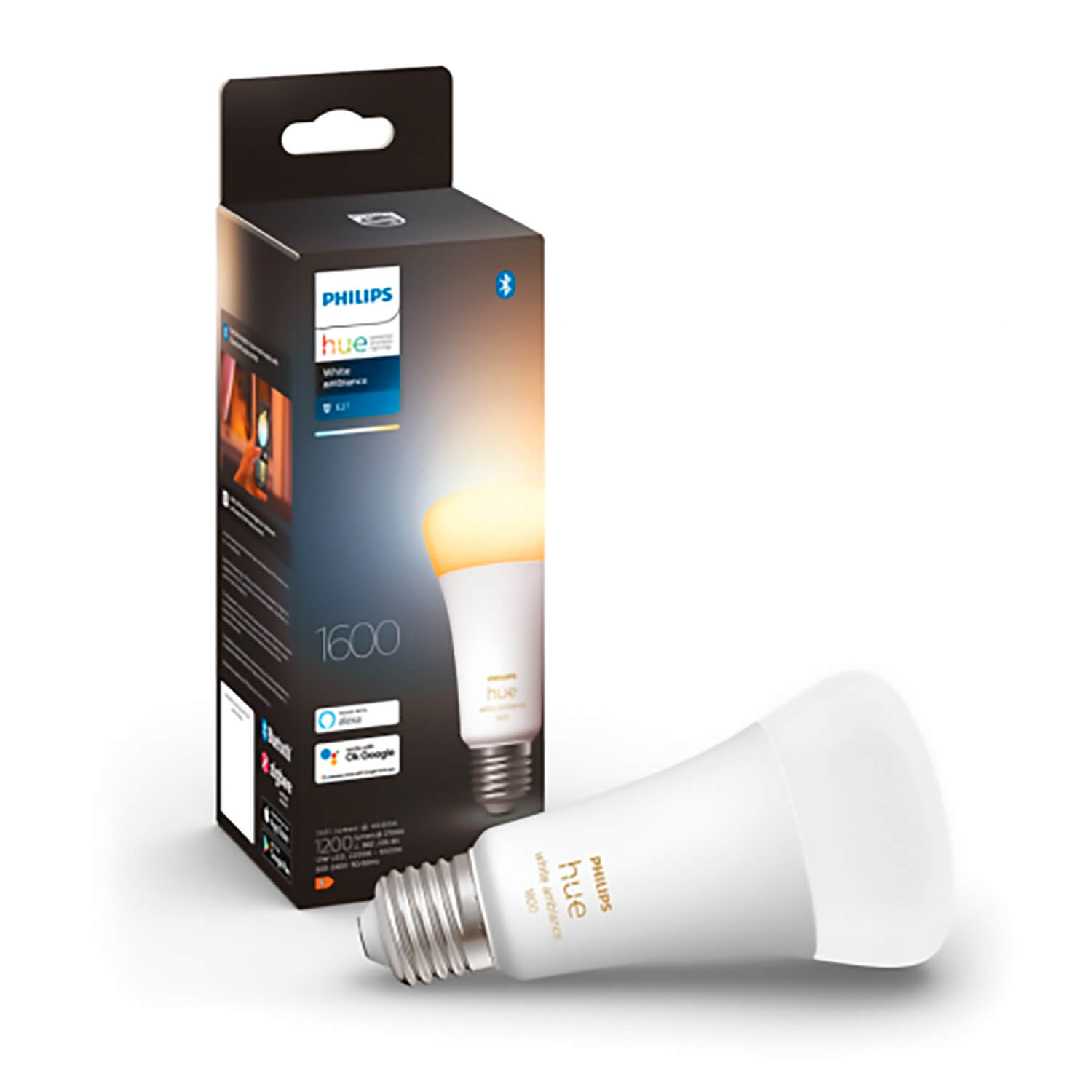 Ampolleta LED Hue 8W 3000K E27 N10101507 Philips — Philips