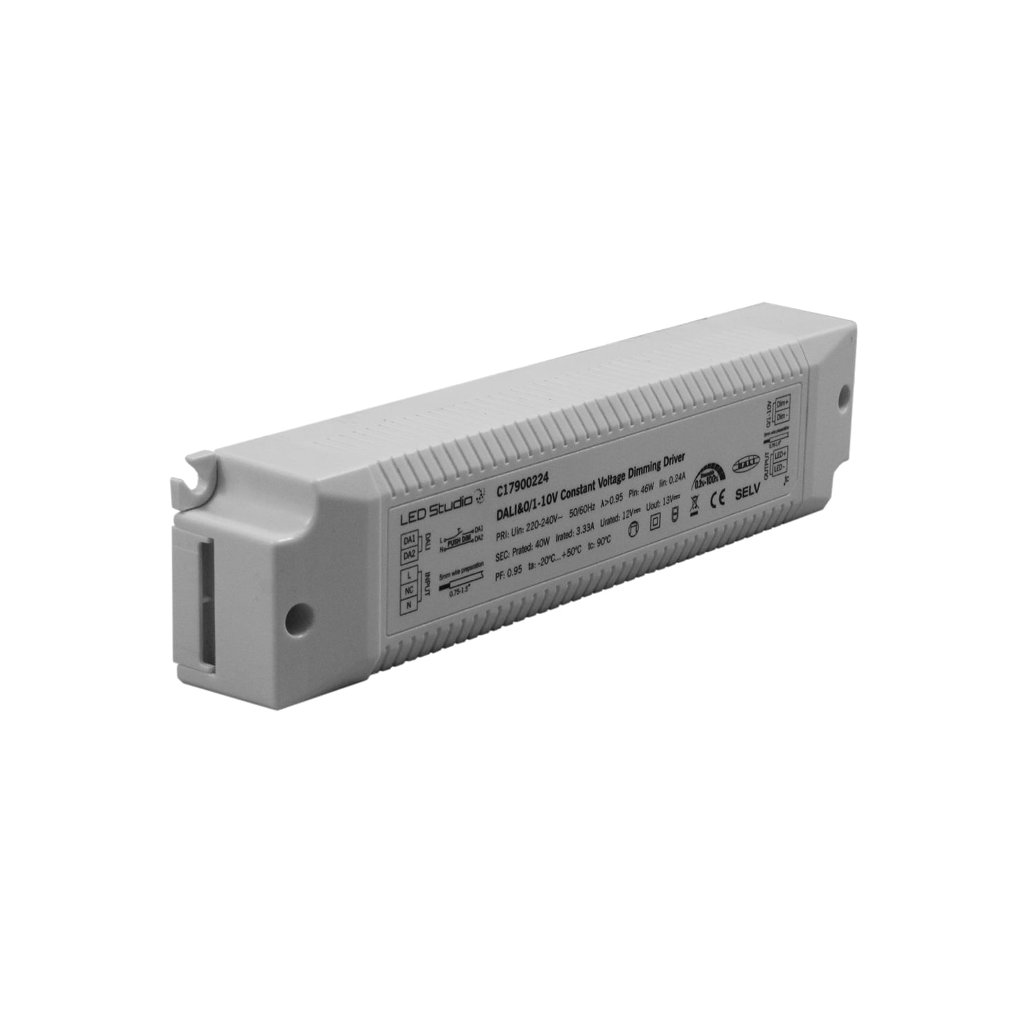 Driver Dimeable Dali 0-10V 40W IP20
