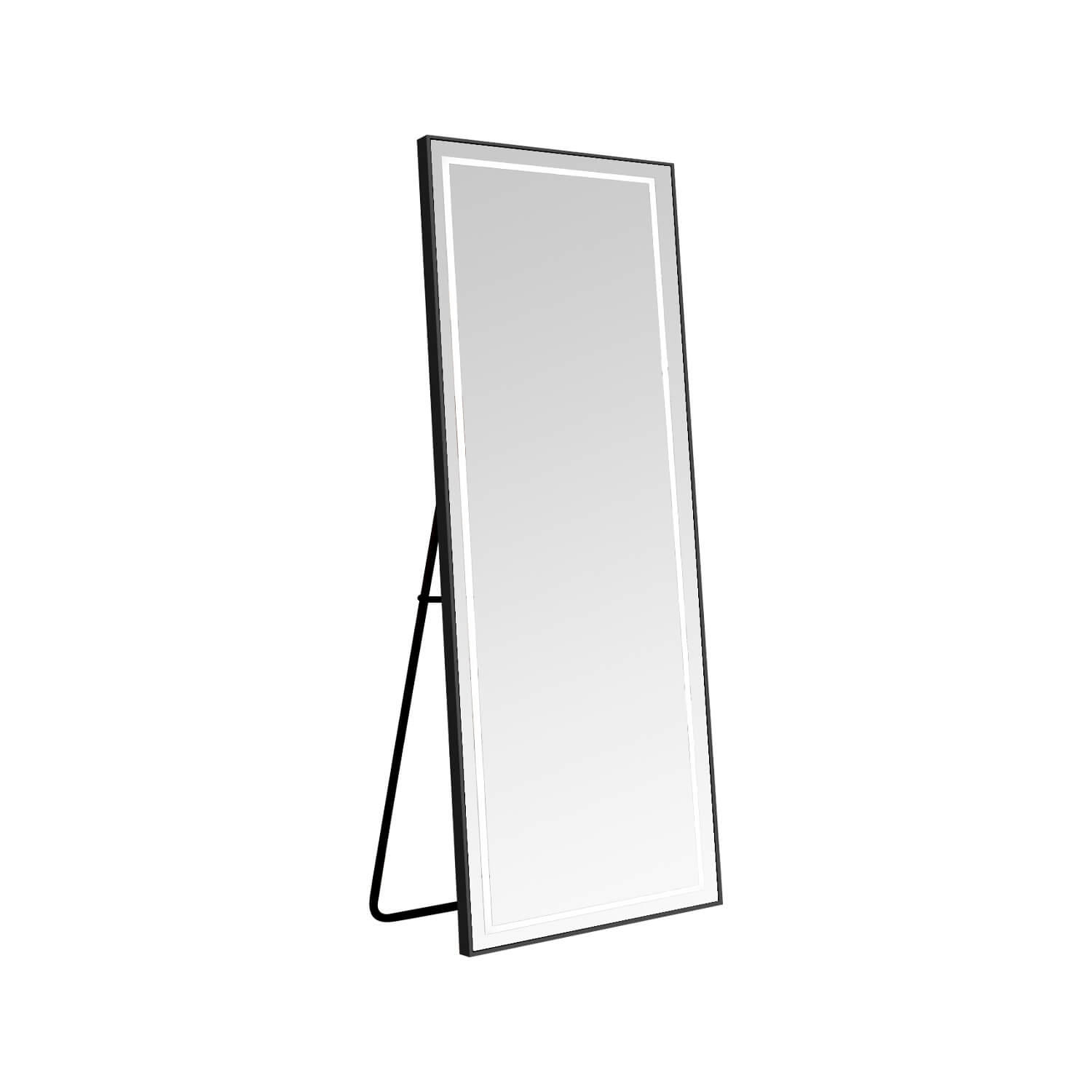 Espejo Rectangular Vertical con Iluminación Frontal Touch 25W CCT 1750lm 60x170cm