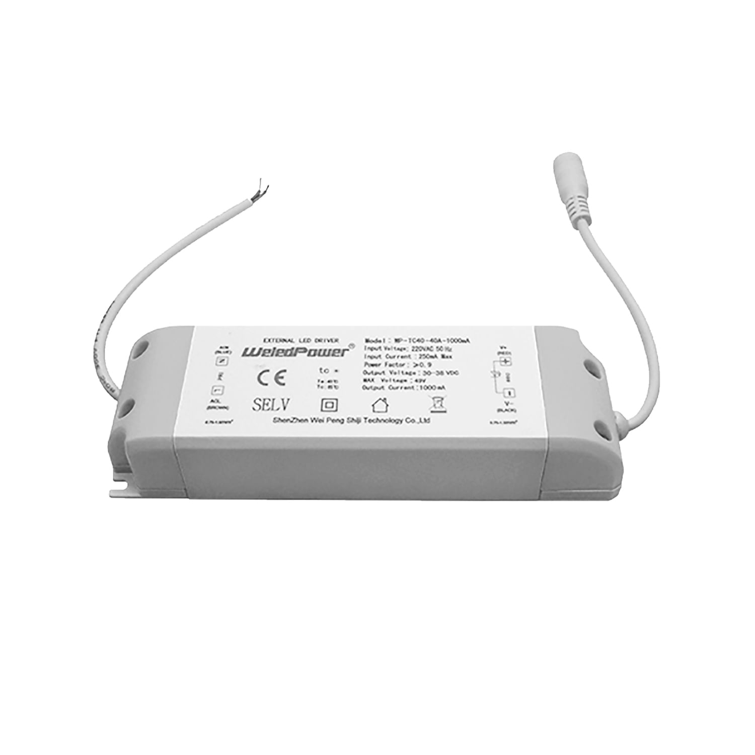 Driver 40W Dimeable IP44 600mA (para Panel C102)