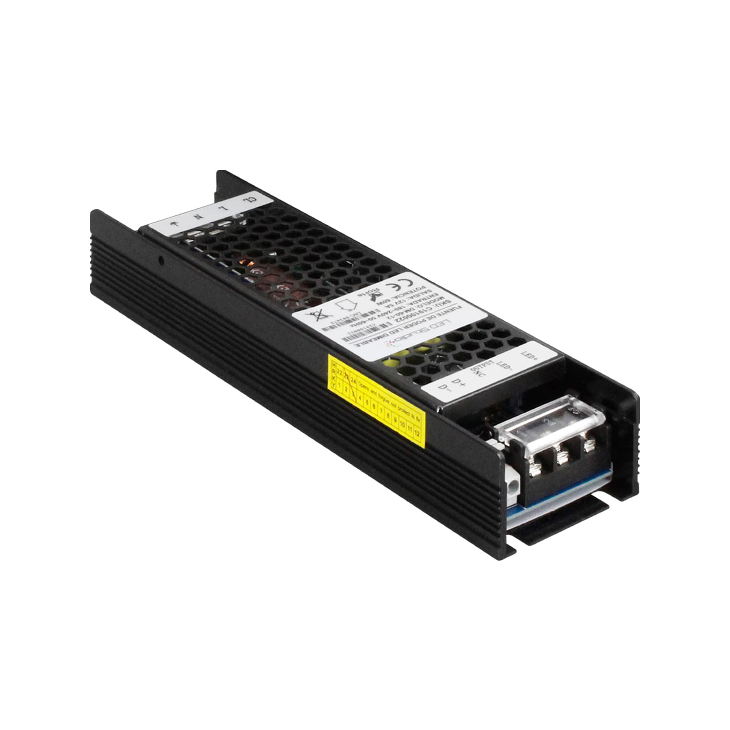 Fuente de Poder Dimerizable a 0-10V 60W 12V IP20