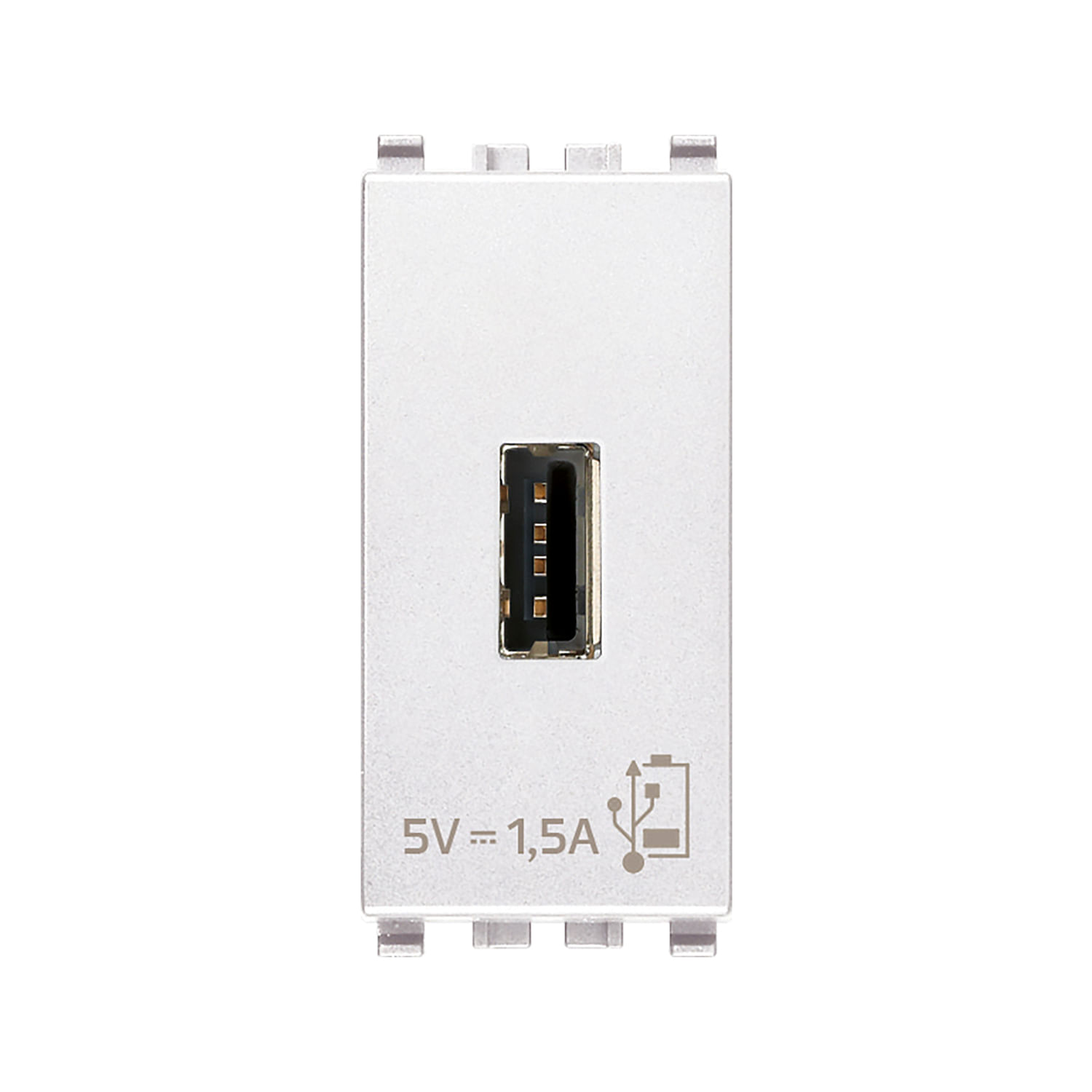 Unidad USB Eikon 1 Módulo 1.5A — Vimar — Vimar