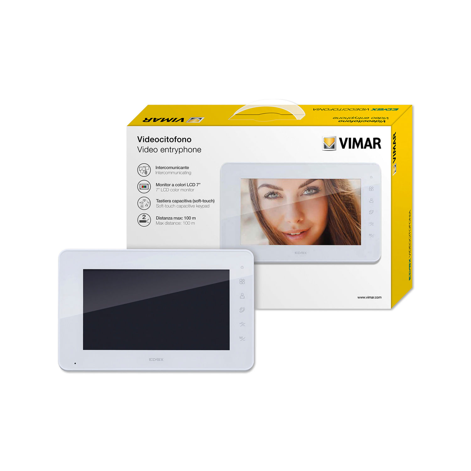 Pantalla 7IN Adicional Sistemas de Videoportero para Videoportero Multiclavija — Vimar — Vimar