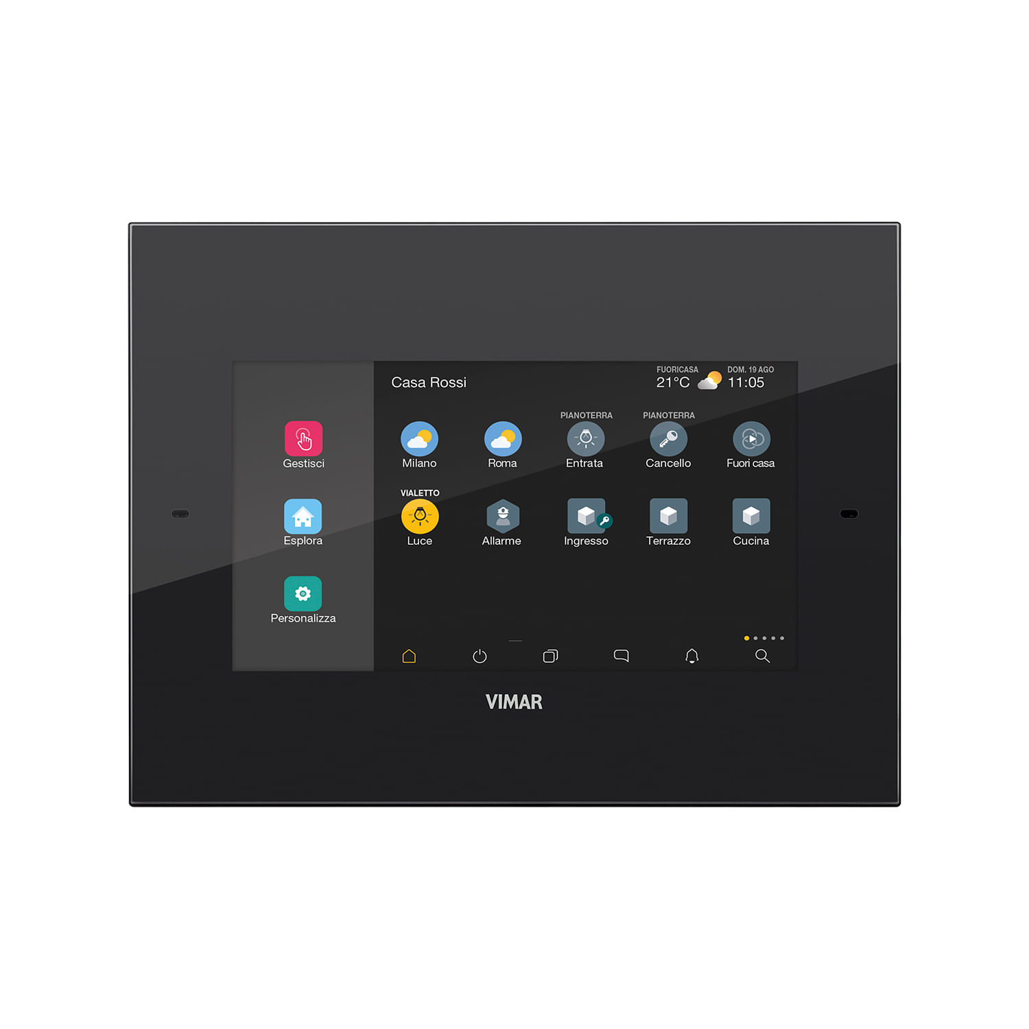 Pantalla Táctil View Smart System IP 7 Poe — Vimar — Vimar