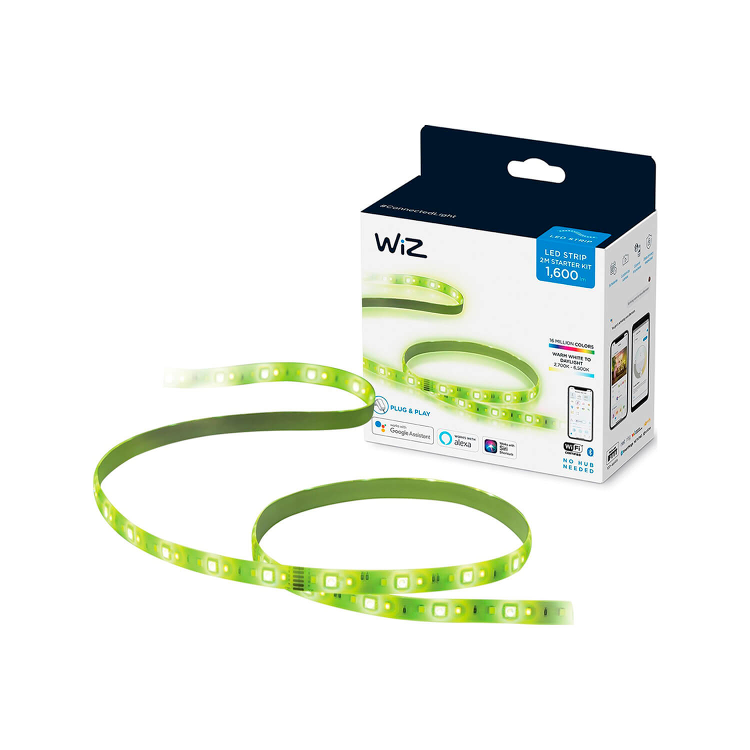 Cinta Inteligente Bluetooth 20W Luz RGB — Wiz — Wiz