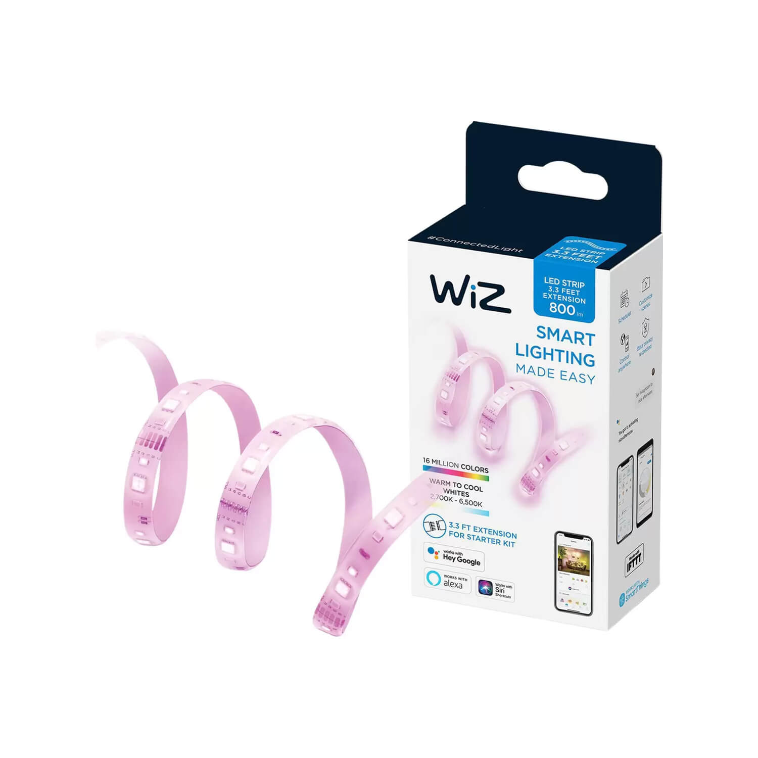 Extension Cinta Inteligente Bluetooth Color 20W (1 Metro) — Wiz — Wiz