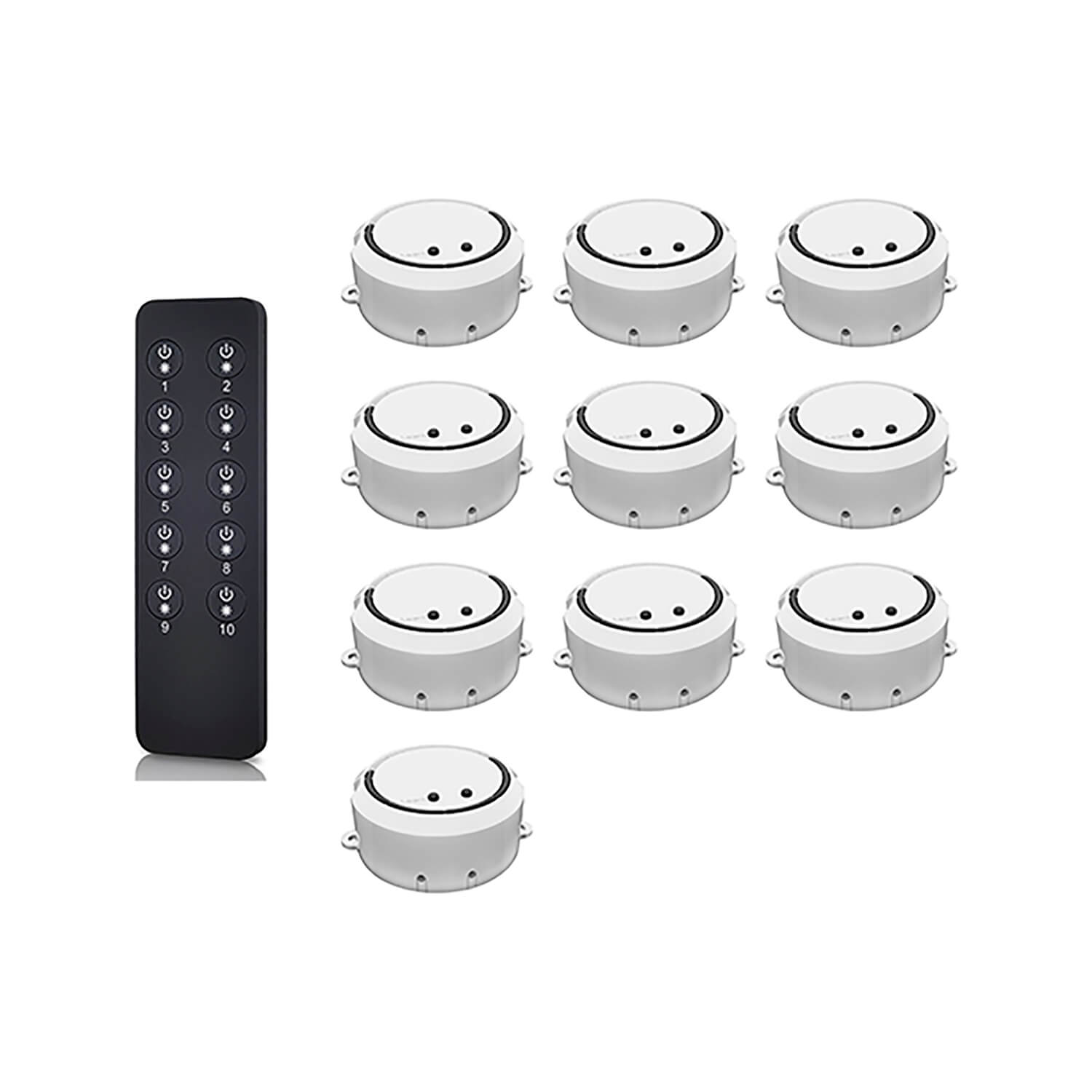 Kit Domótica 10 Zonas + Control Remoto