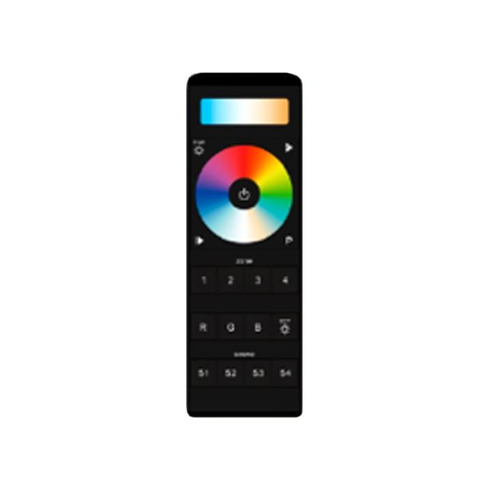 Control Remoto Serie 1009 Rf RGB + CCT
