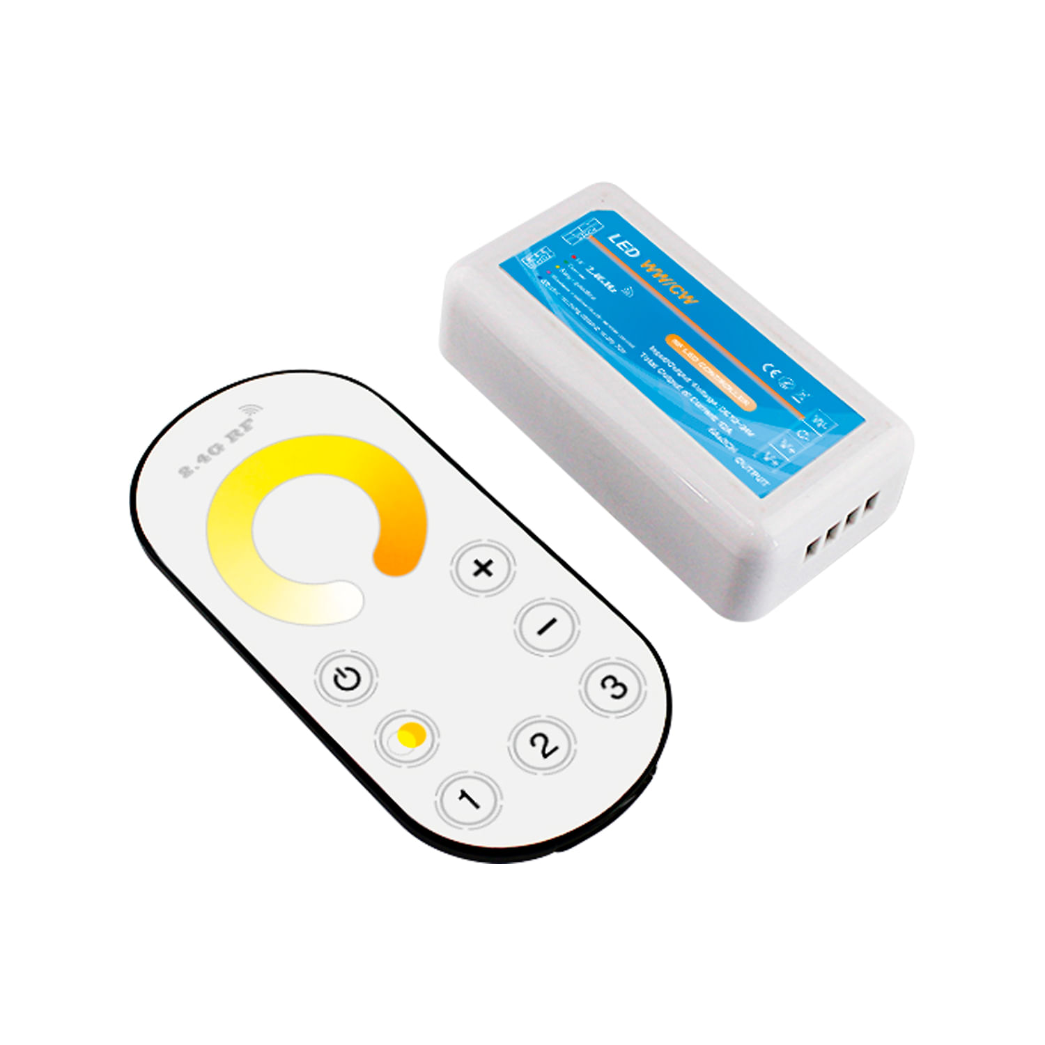 Control Remoto Rf 2 Canales 12V 24V IP33