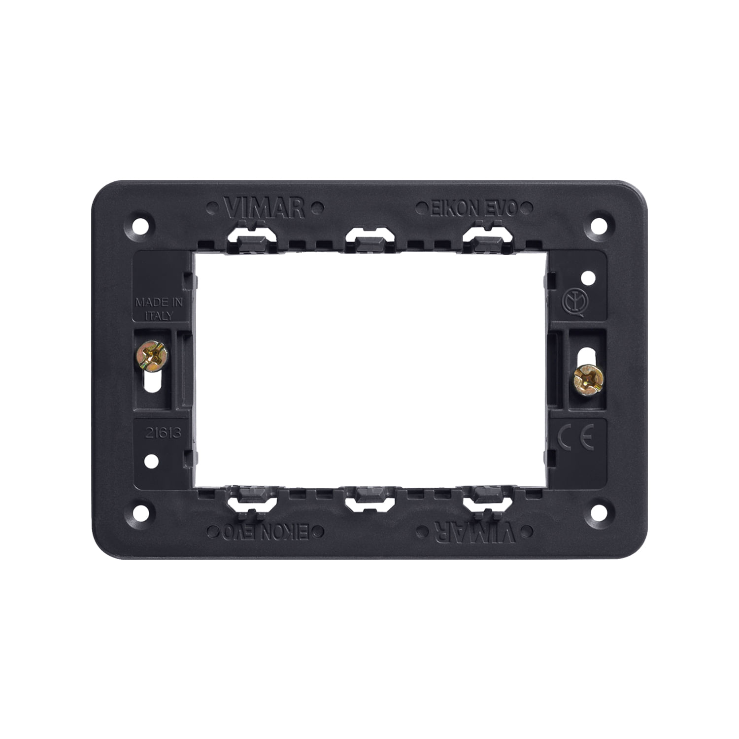Soporte Eikon con Tornillos 3 Módulos — Vimar — Vimar