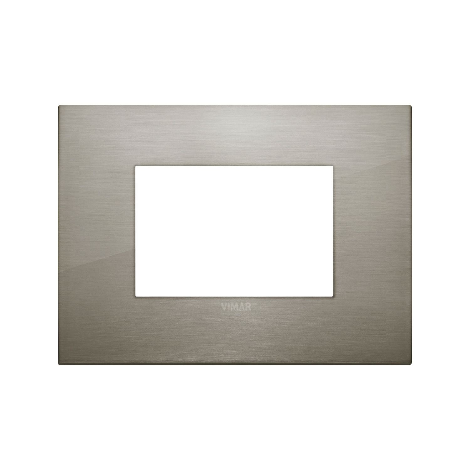 Placa Classic ArkÉ Metal-elite 3 Módulos — Vimar — Vimar