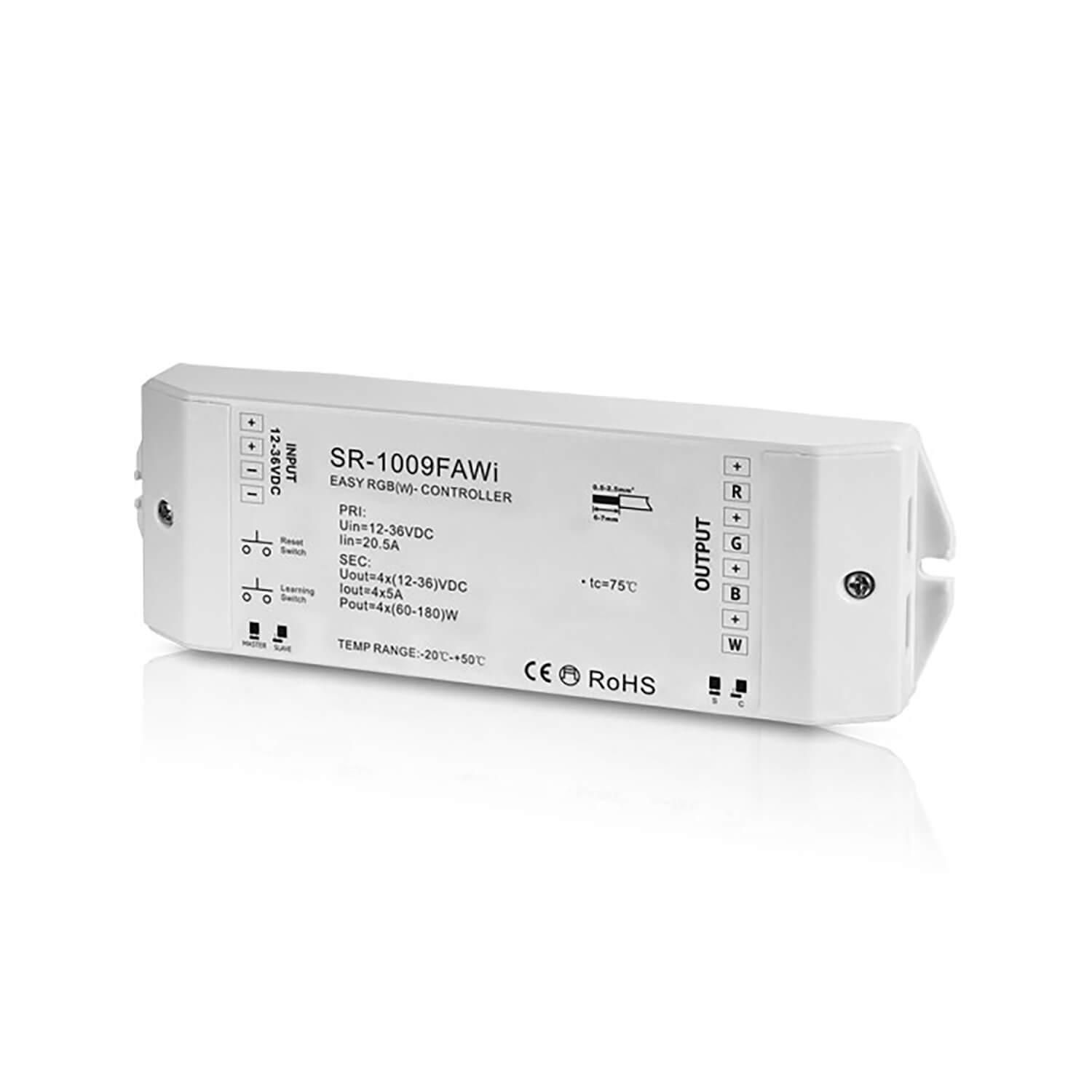 Receptor de Radio Frecuencia Rf y Wifi SR-1009FAWI 12V a 36V
