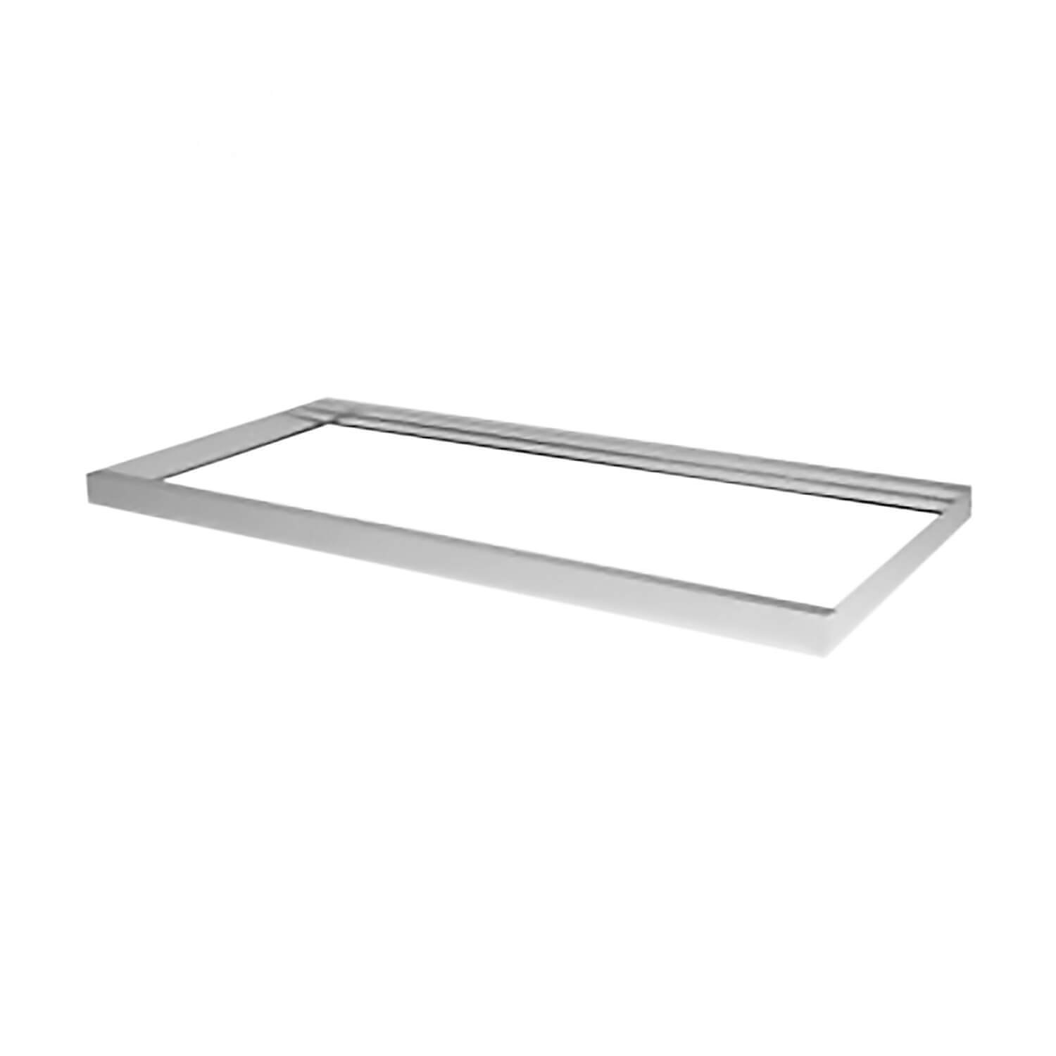 Marco para Panel Rectangular para Sobreponer H4.3 2.9x120.5cm