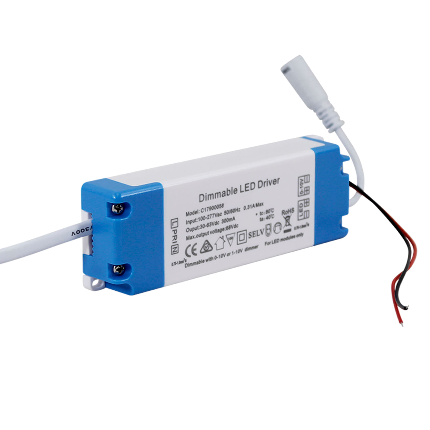 Driver CV20 18W Dimeable 0-10V IP20 (para Panel C179)