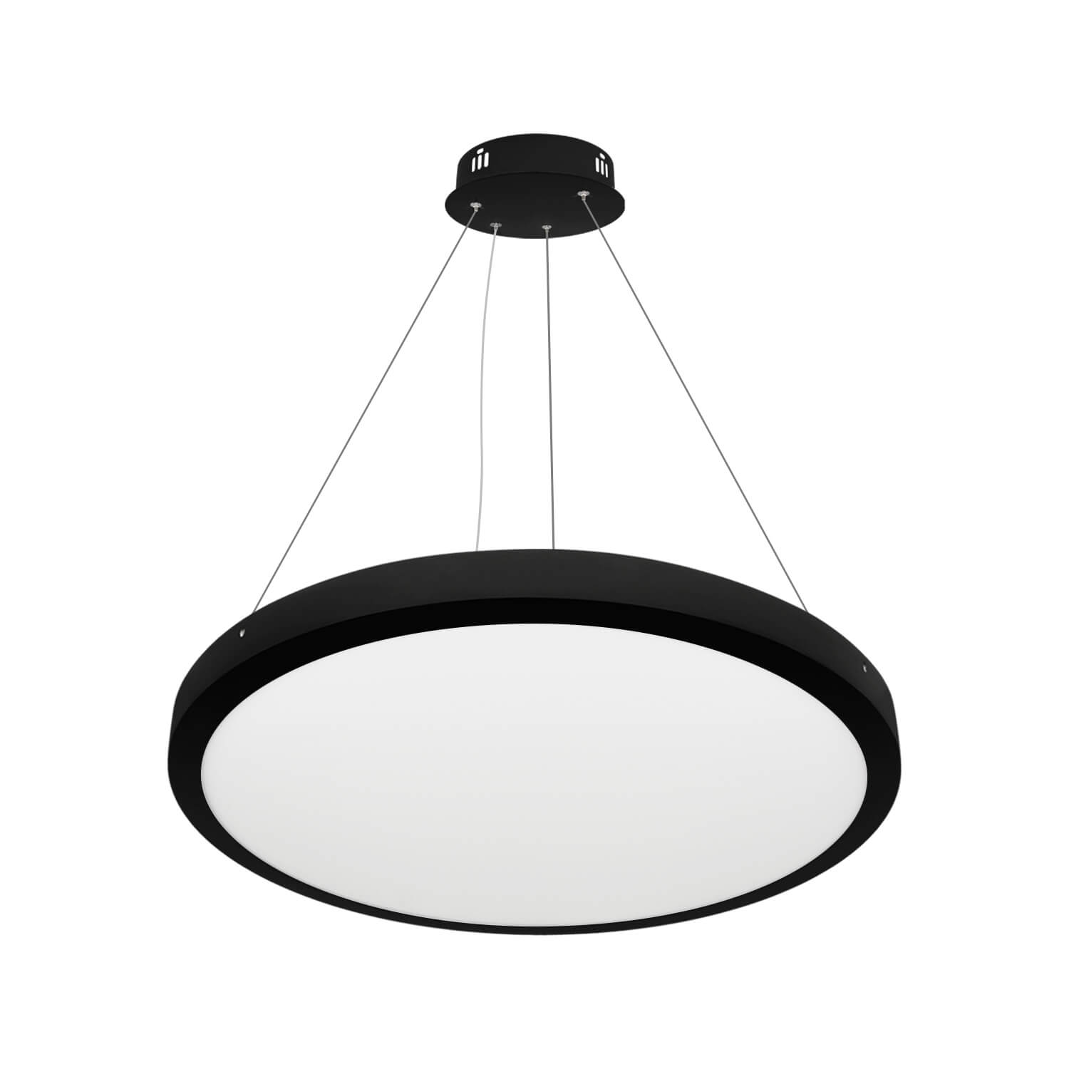Plafón Colgante o Sobrepuesto Slim 48W Luz Neutra IP20 Ø60x4CM