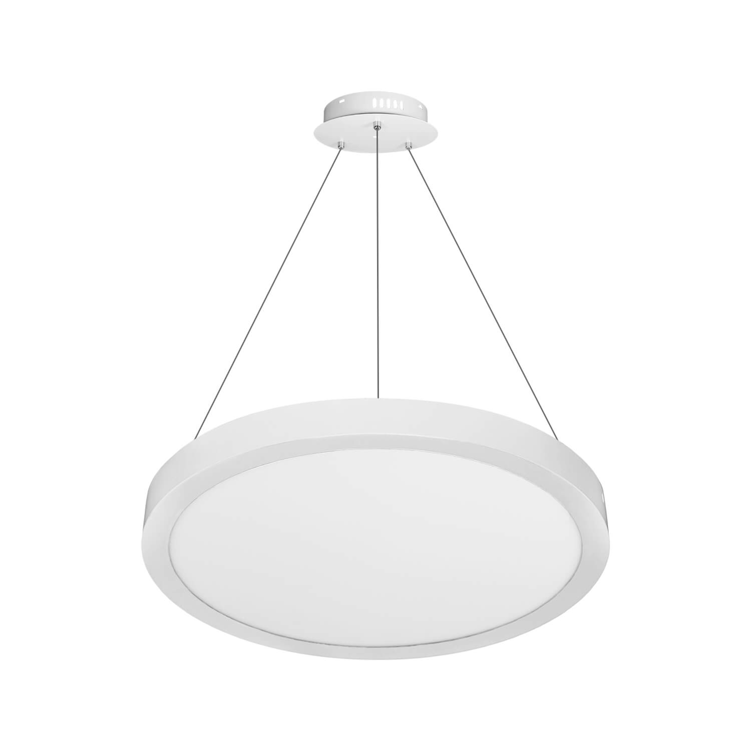 Plafón Colgante o Sobrepuesto Slim 30W Luz Neutra IP20 Ø40x4CM