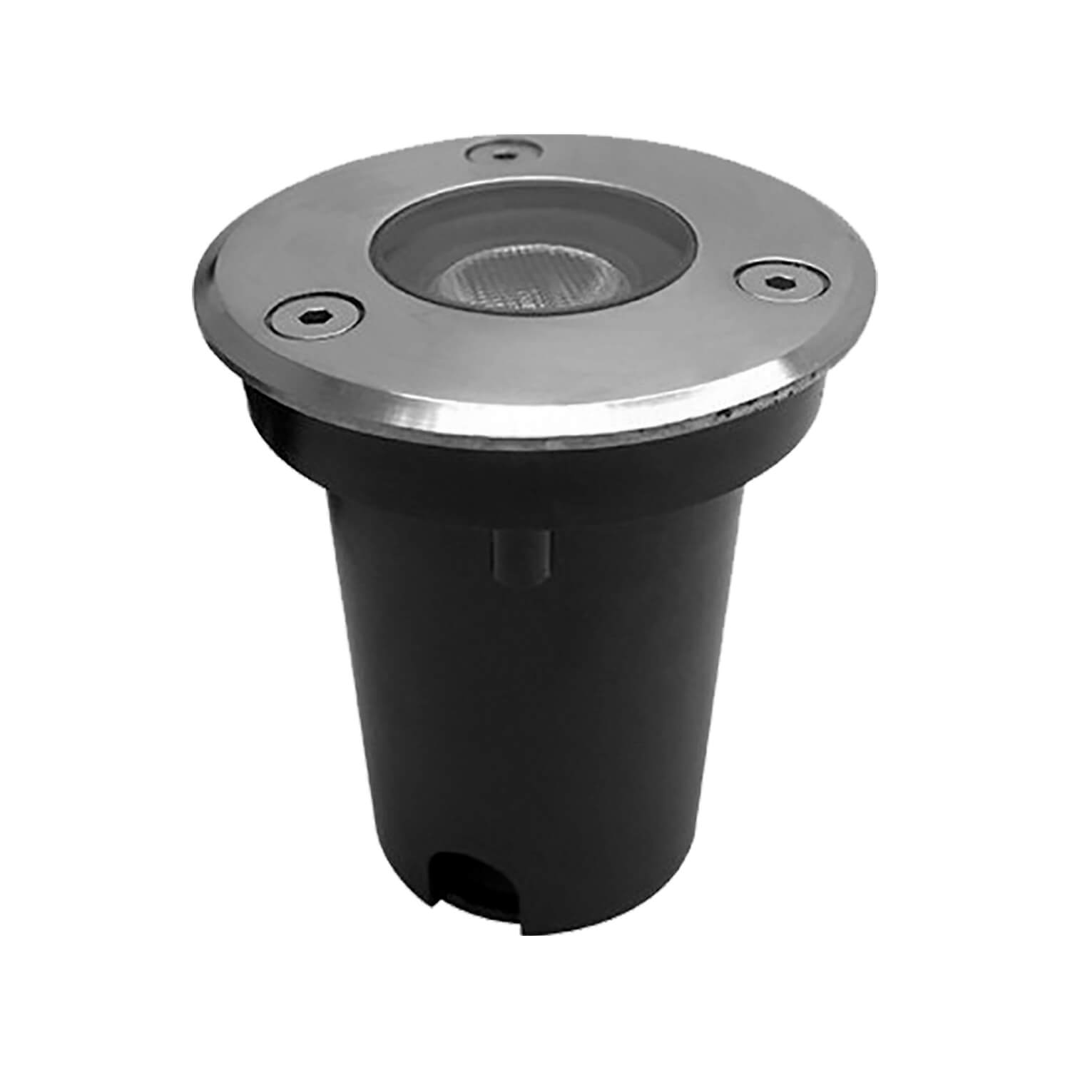 Embutido de Piso Redondo 1W Luz Cálida IP67