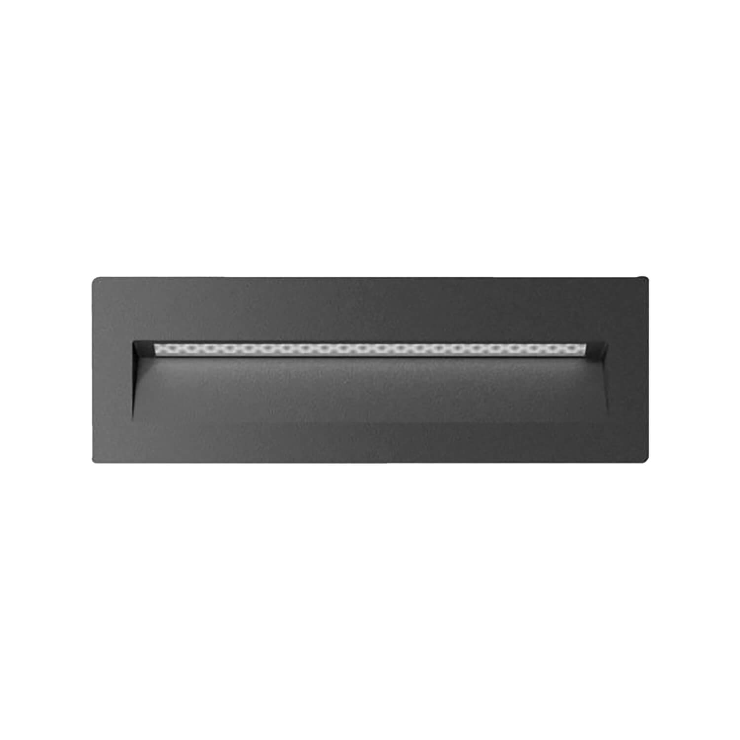 Embutido de Muro Rectangular 8W Luz Cálida IP65